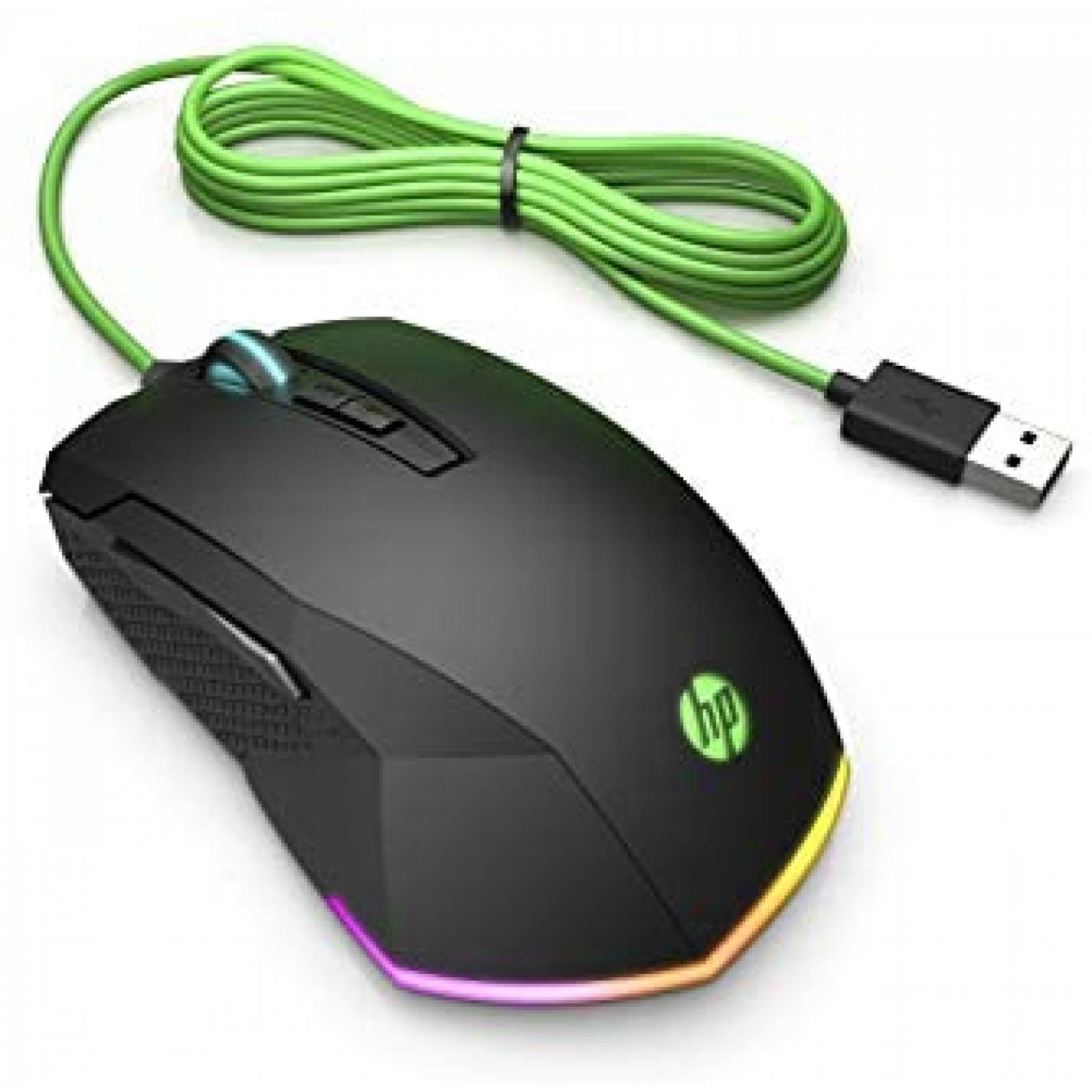 Mouse HP Pavilion Gaming 200 con cable USB 3.200 ppp