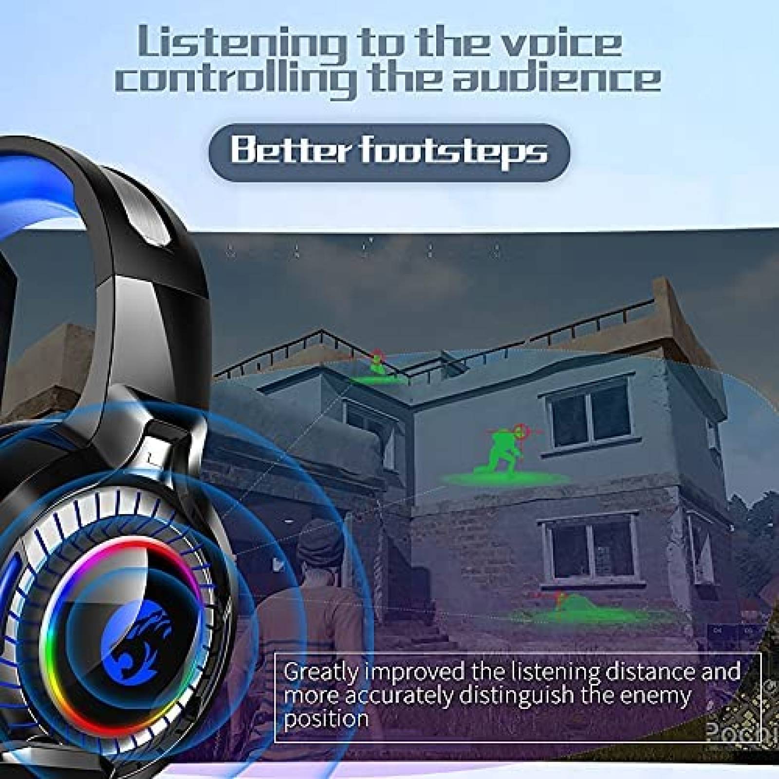 Auriculares Gamer Keeyteek K29 de Jack 3.5mm -Negro