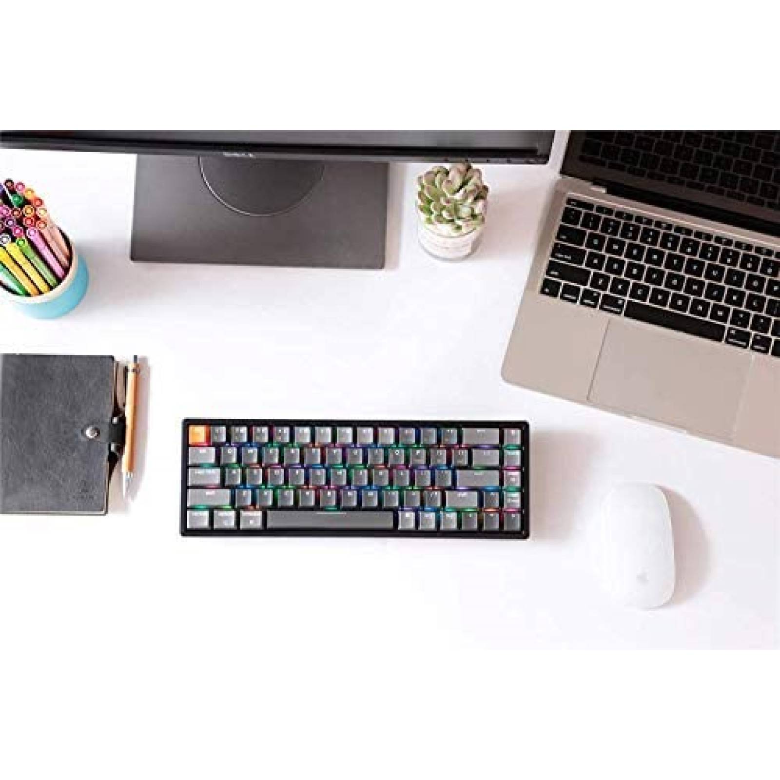 Teclado mecanico Keychron K6 para juegos con Bluetooth