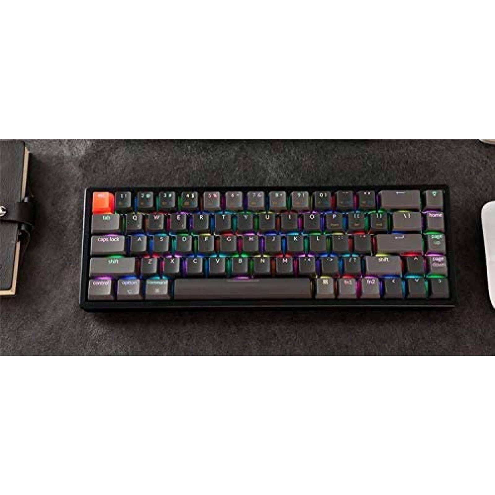 Teclado mecanico Keychron K6 para juegos con Bluetooth