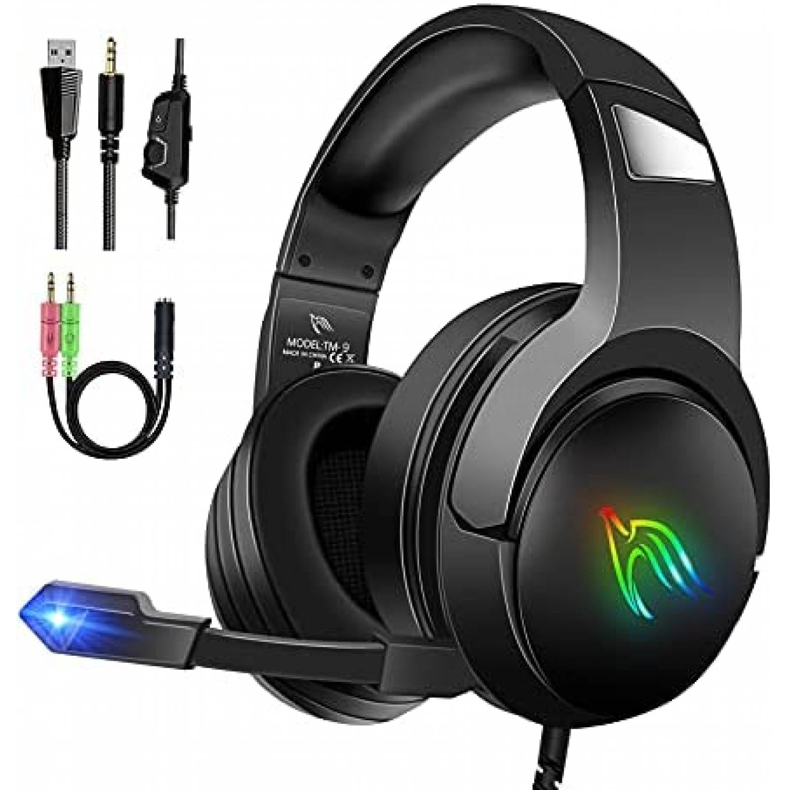 Audifonos con Microfono LANSNOW Cancelacion de Ruido -Negro