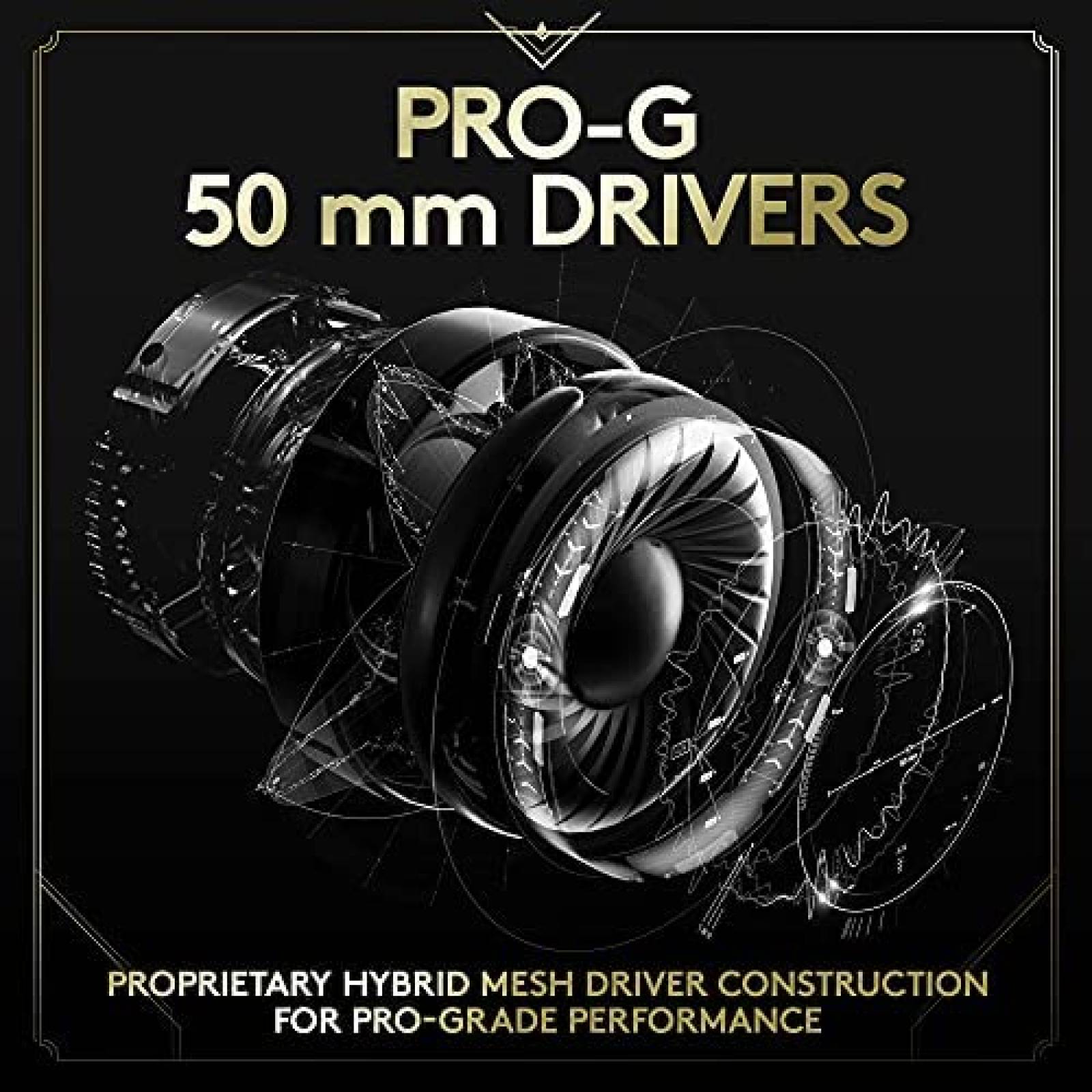 Audifonos Logitech G PRO X Gaming Con Microfono Desmontable