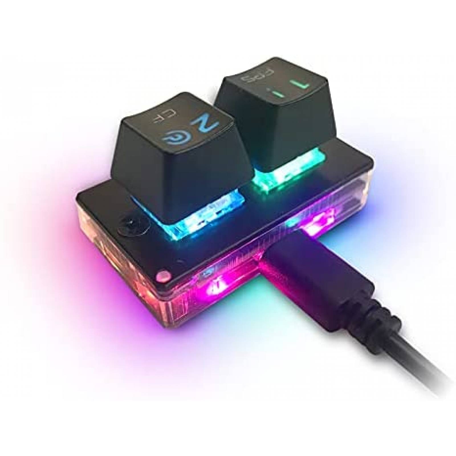 Teclado mecanico MOTOSPEED K2 OSU RGB cable USB y 2 teclas