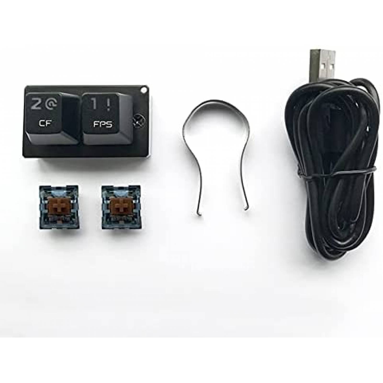 Teclado mecanico MOTOSPEED K2 OSU RGB cable USB y 2 teclas