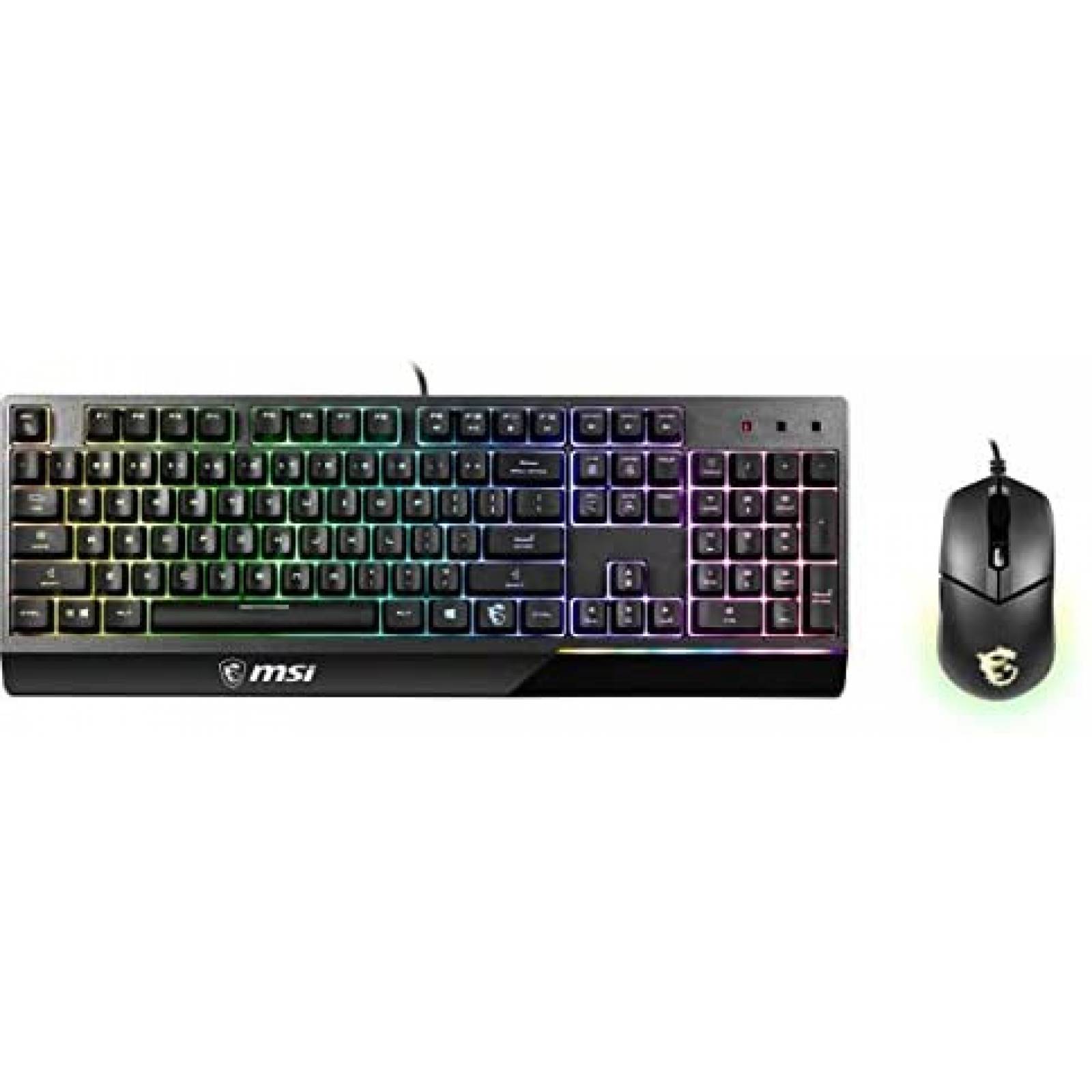 Teclado MSI VIGOR GK30 COMBO Mecanico Gaming -Negro