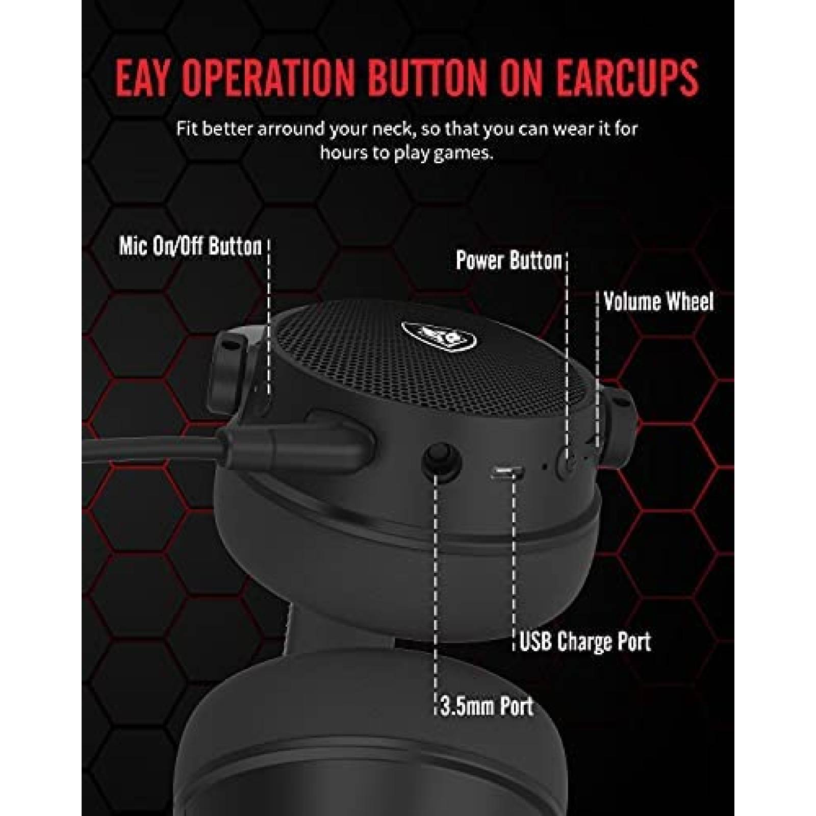 Audifonos NUBWO G07 Inalambricos Microfono Cancelacion Ruido