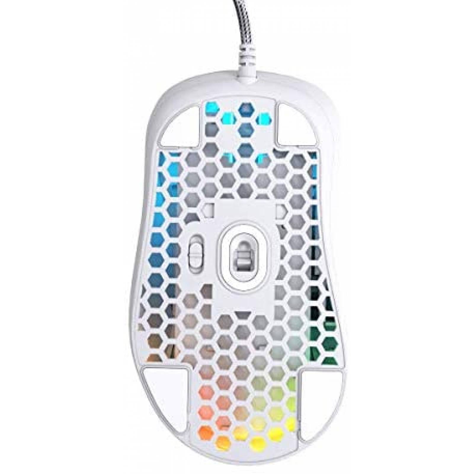 Mouse Pwnage Ultraligero Sensor optico Pixart 3389 -Blanco