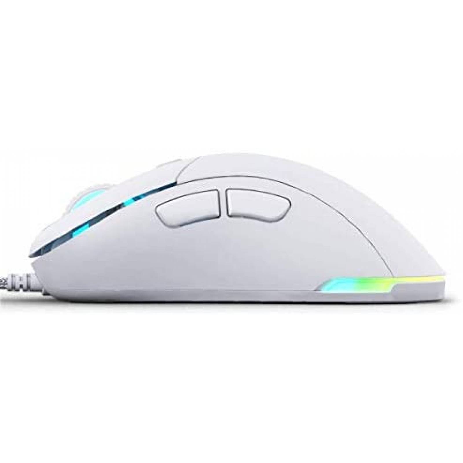 Mouse Pwnage Ultraligero Sensor optico Pixart 3389 -Blanco