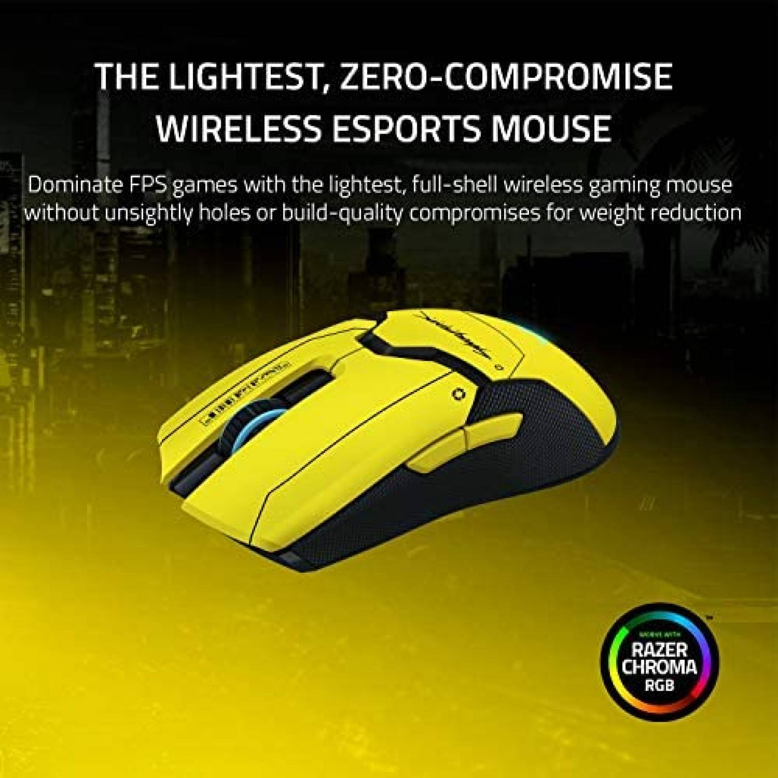 Mouse Gamer Razer ViperUltimate Inalambrico 20K SensorOptico