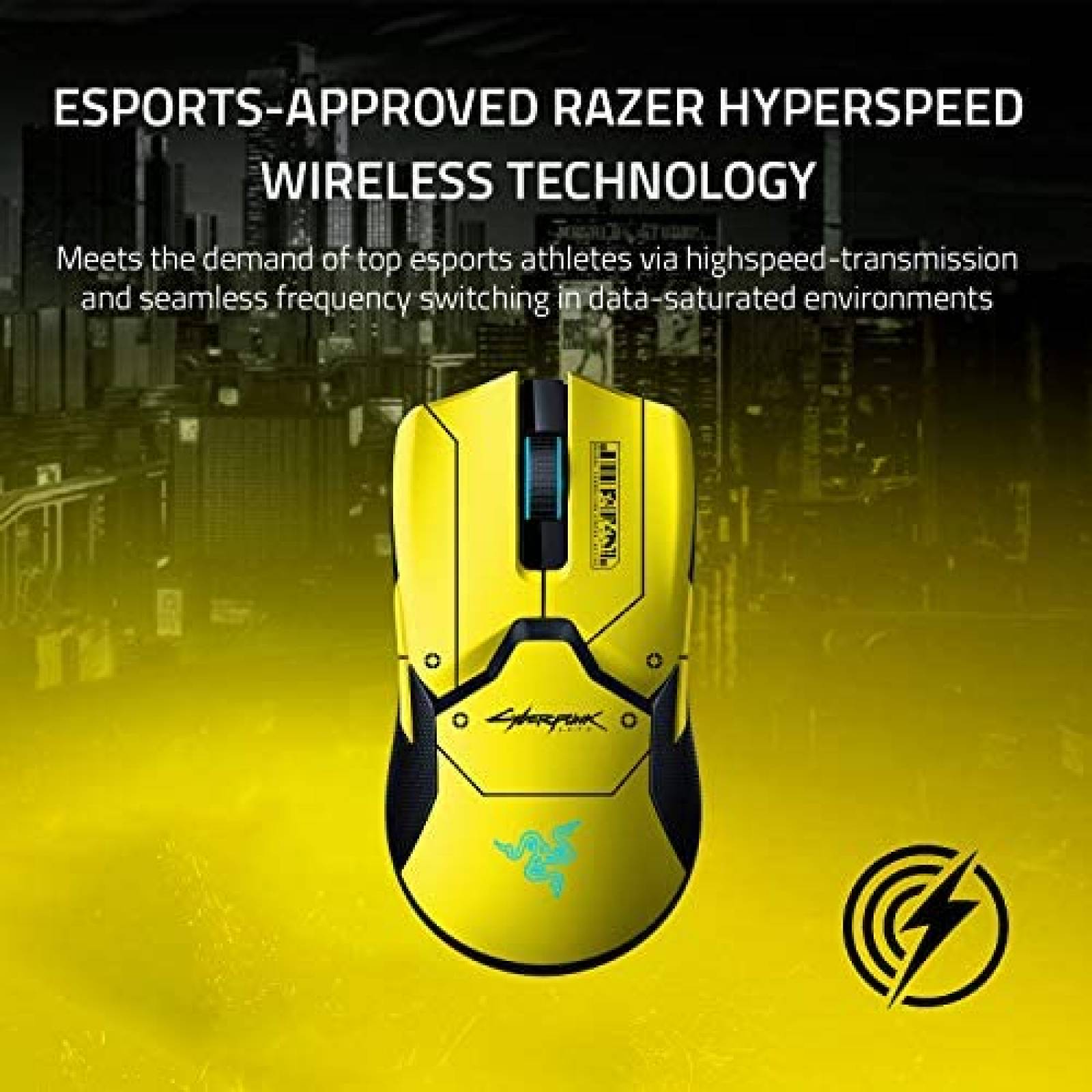 Mouse Gamer Razer ViperUltimate Inalambrico 20K SensorOptico