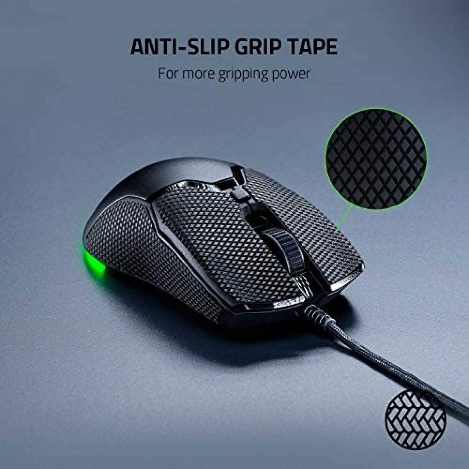 Cinta de Agarre Razer para Mouse Viper Mini -Negro