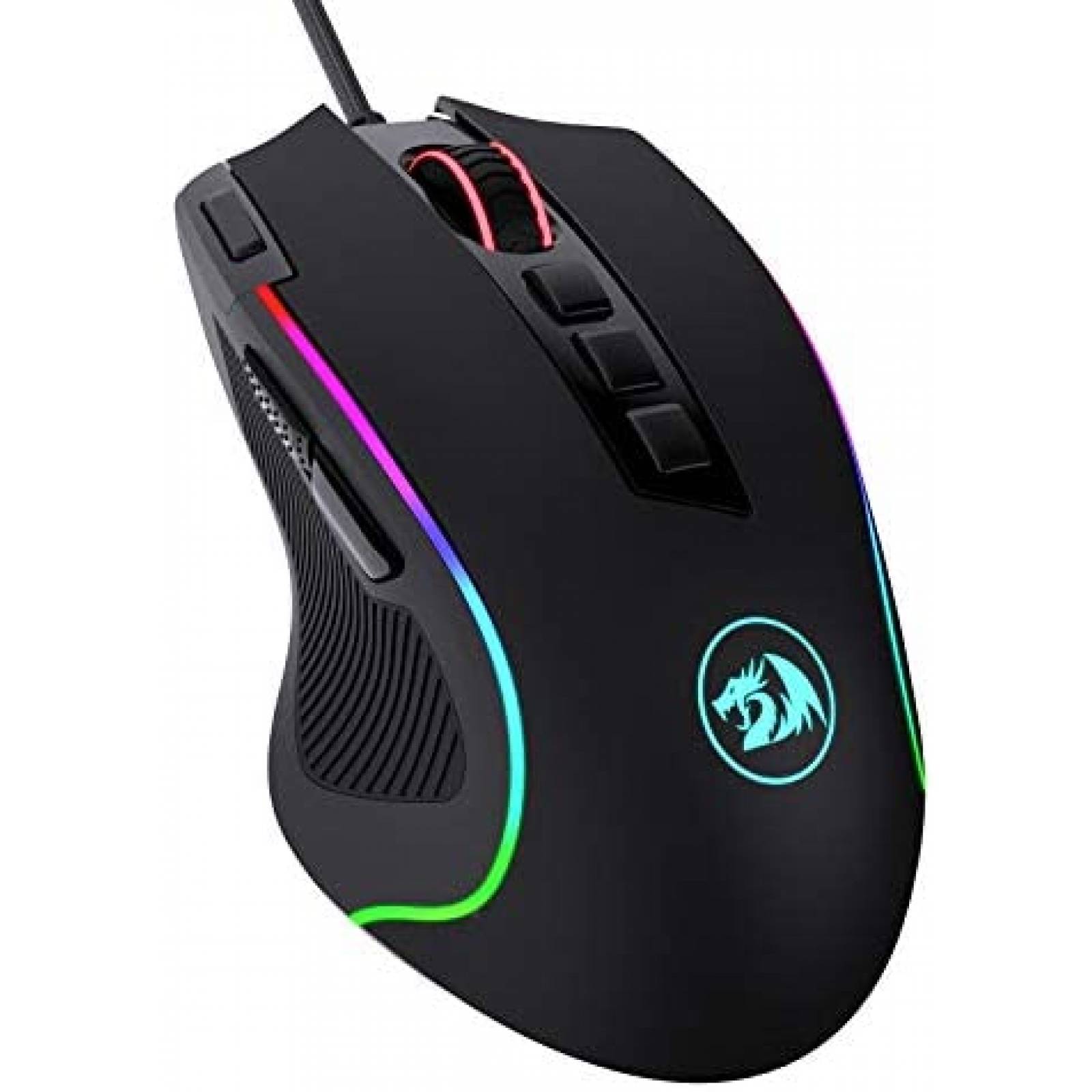 Mouse Redragon M612 Gaming RGB Programable Optico -Negro