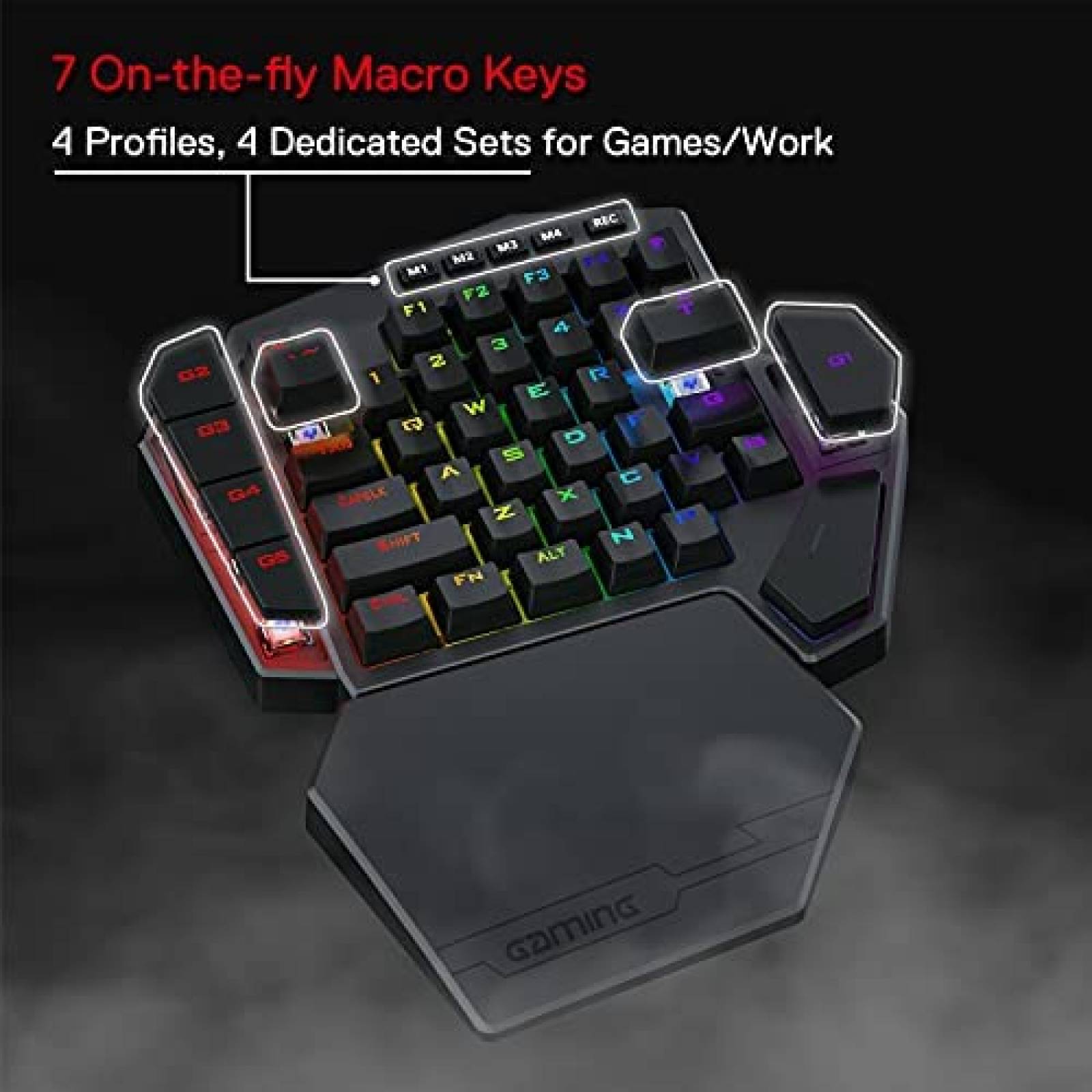 Teclado Redragon K585 DITI Mecanico Inalambrico -Negro