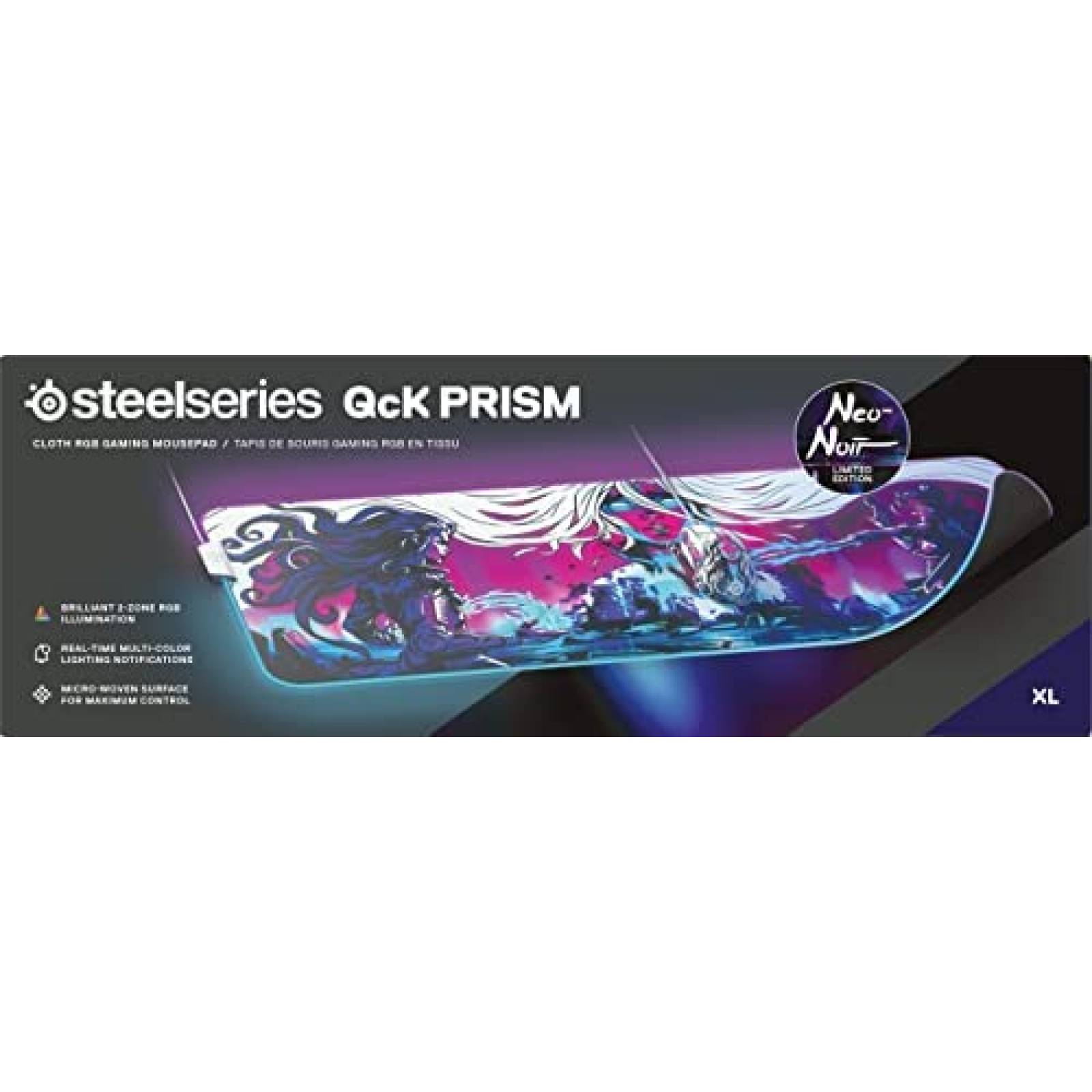 Alfombrilla de Mouse Gamer SteelSeries Neo Noir XL RGB