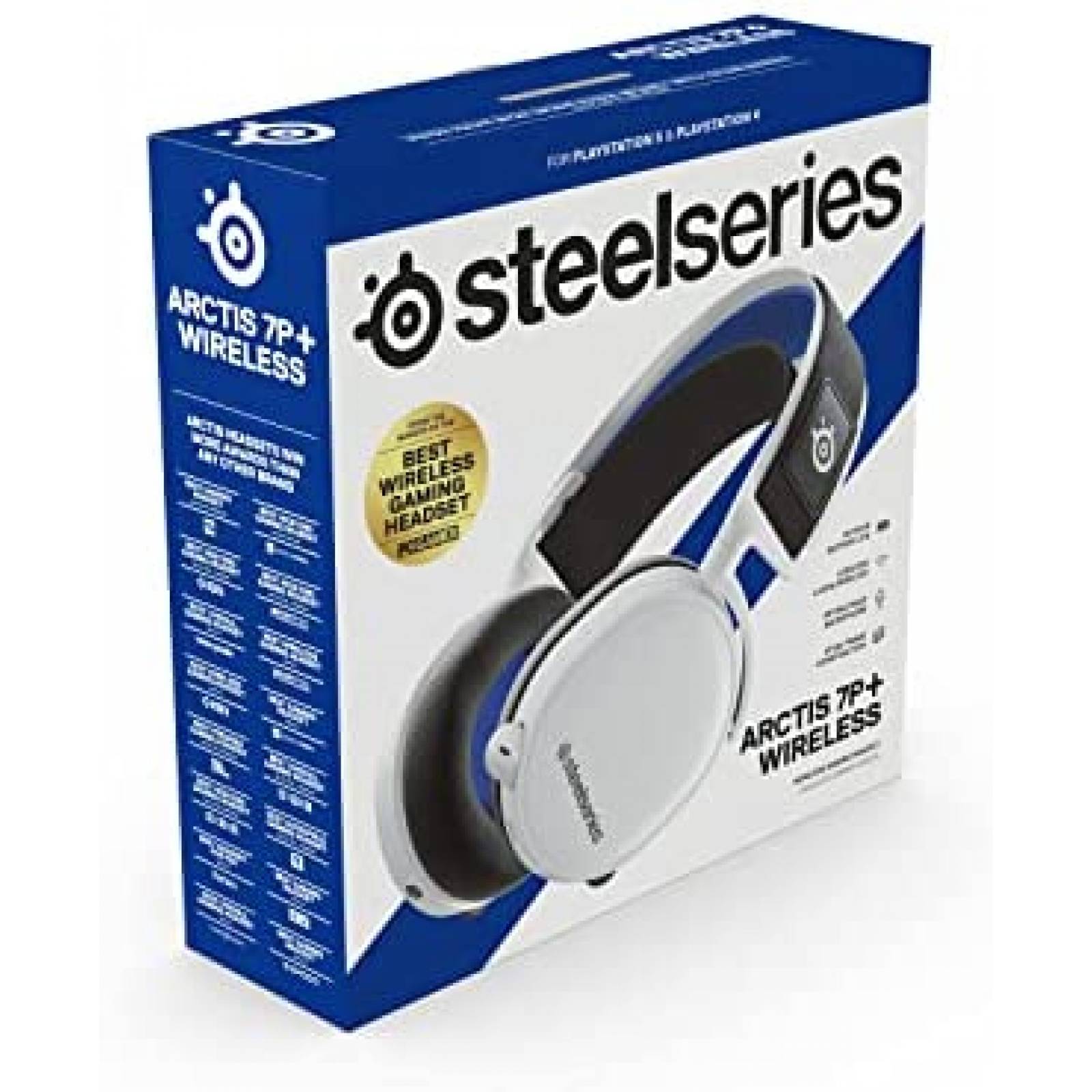 Audifonos Gamer SteelSeries Arctis 7P+ Inalambrico 30hrs