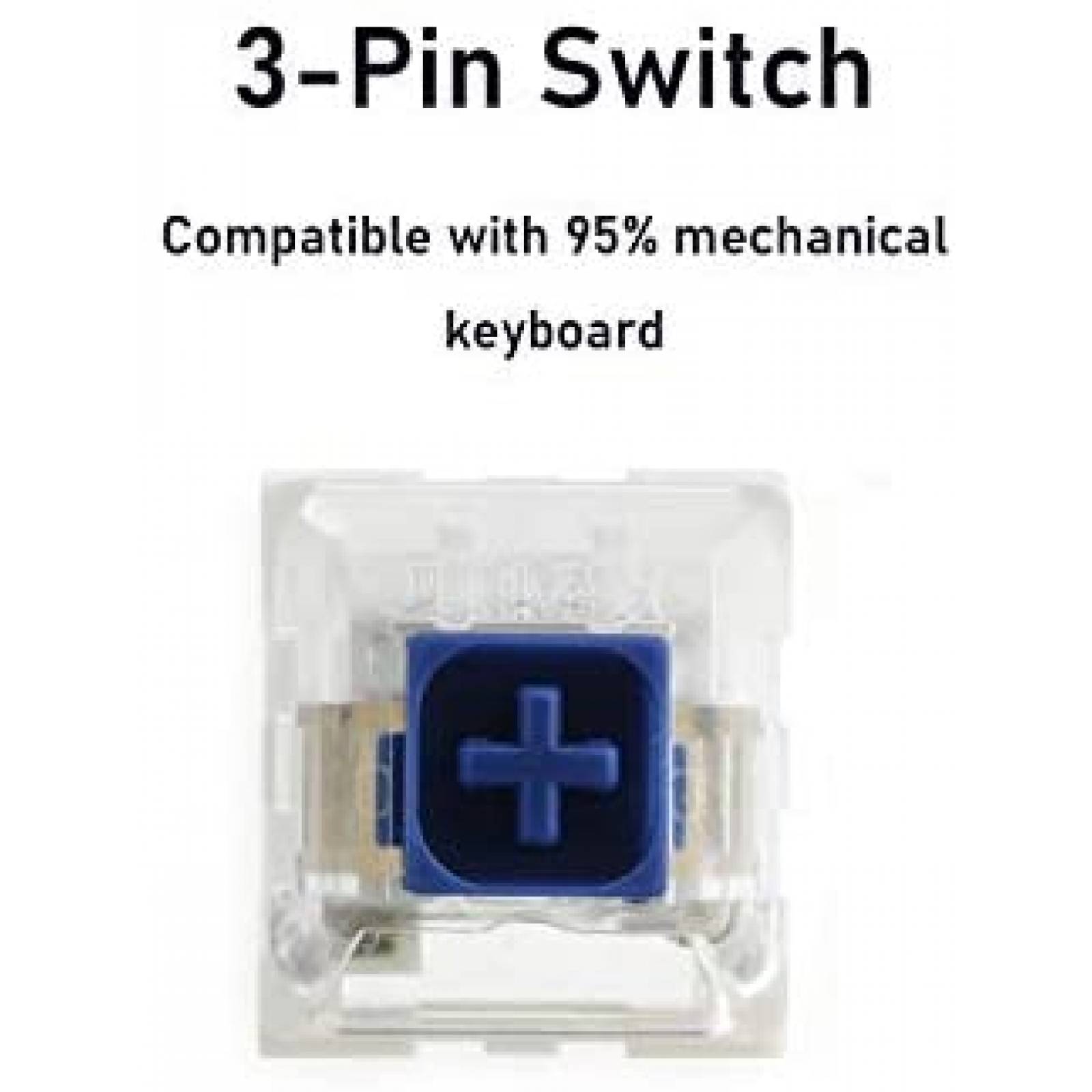 Switch teclado Sumgsn Kailh Box RGB Mecanico Gaming -Blanco