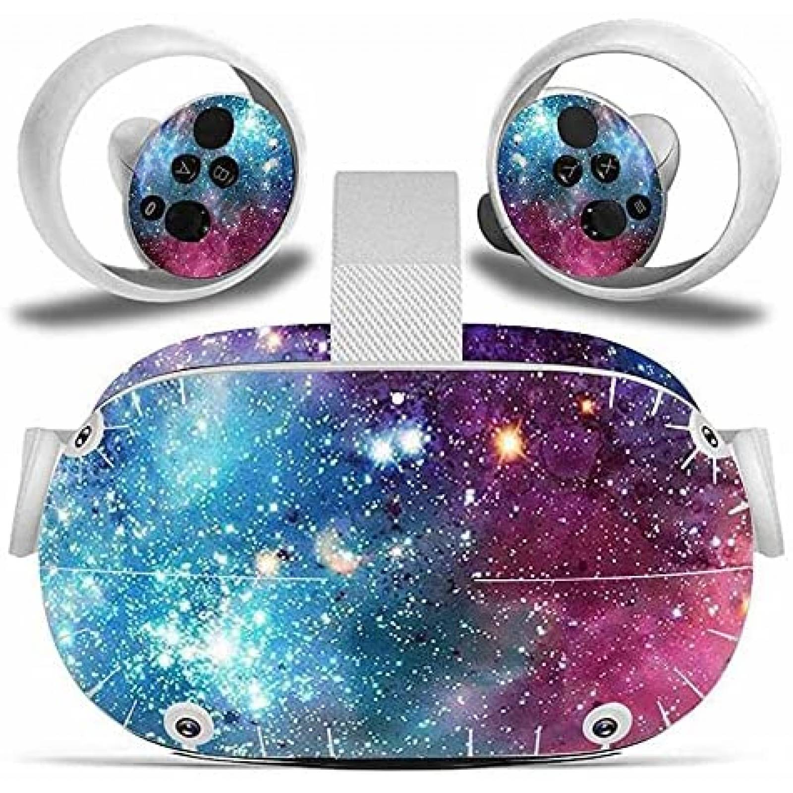 Skin Taifond para Headset VR Oculus Quest 2 Calavera -Rojo