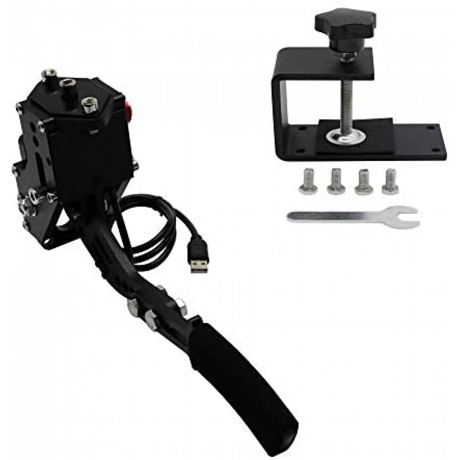 Freno de mano gaming ZBJ G27 G29 USB simulacion -Negro