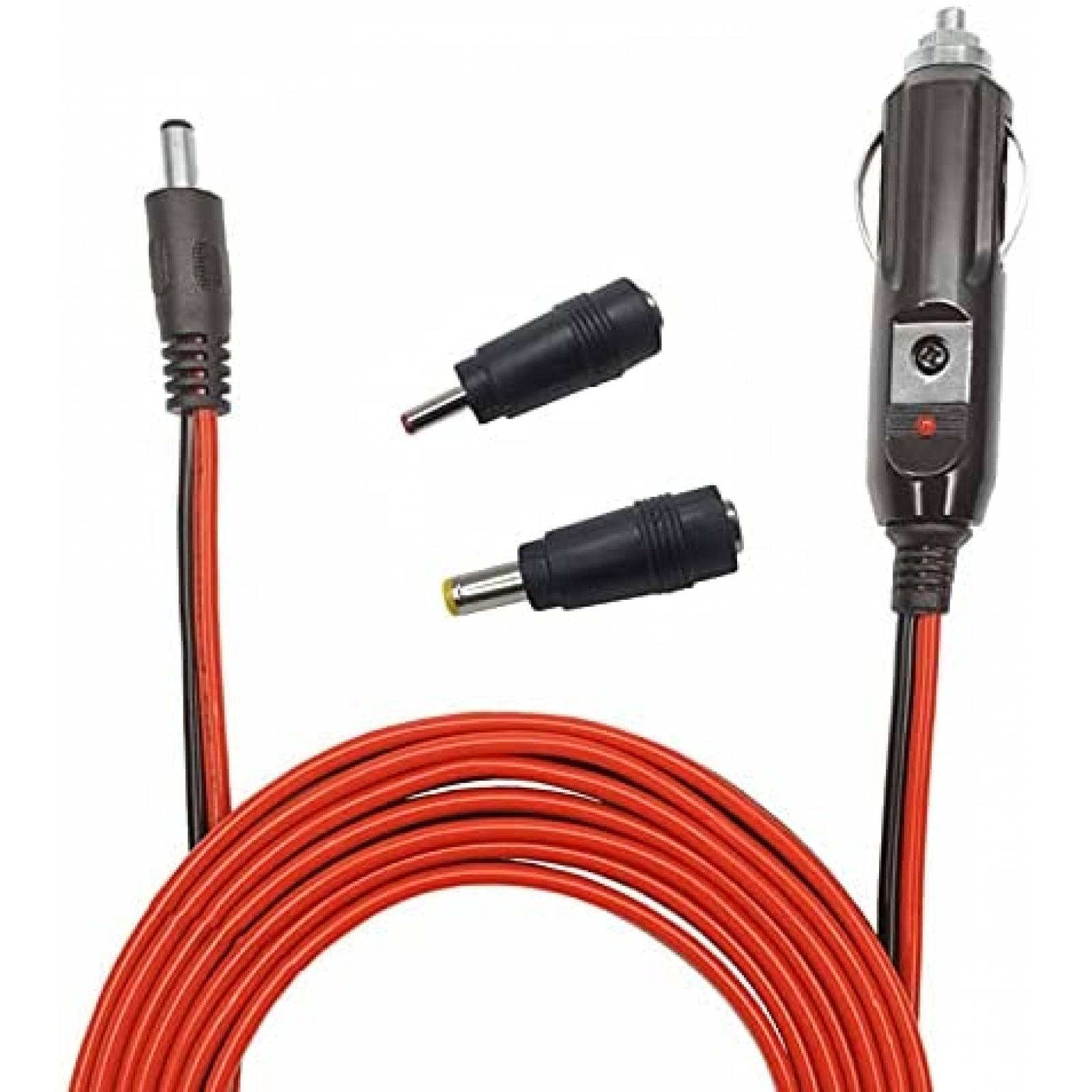 Cable Cargador AEISVIK Carros Conector Cigarros 5.5x2.1mm