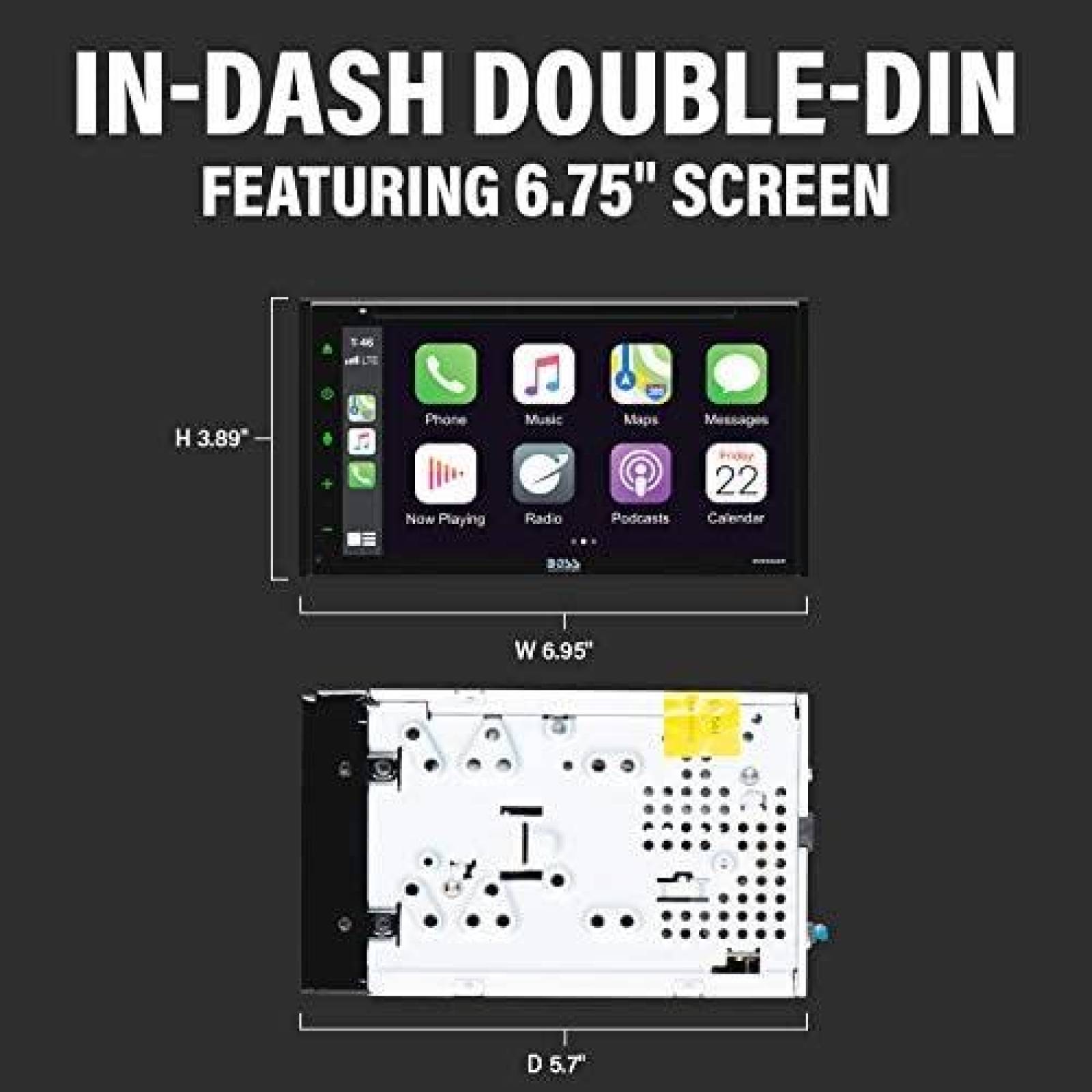 Estereo para Auto BOSS Audio Systems Elite BV900ACP -Negro