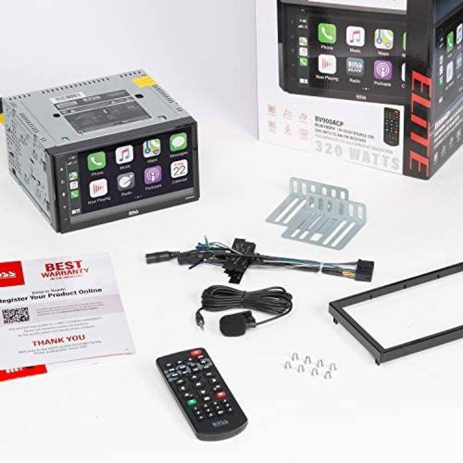 Estereo para Auto BOSS Audio Systems Elite BV900ACP -Negro