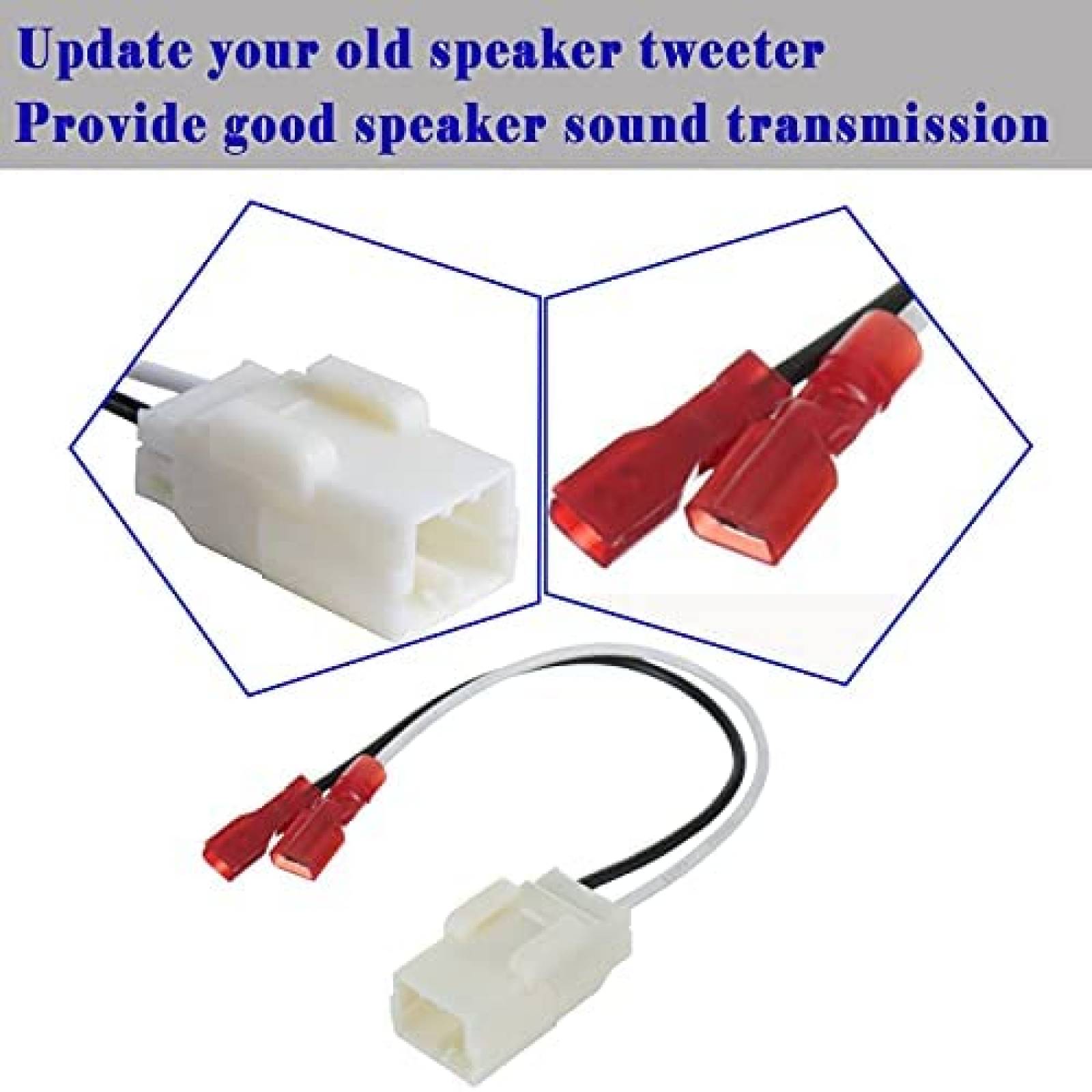 Pack arnes para bocina Danbojit 72-6514 x4 -Blanco