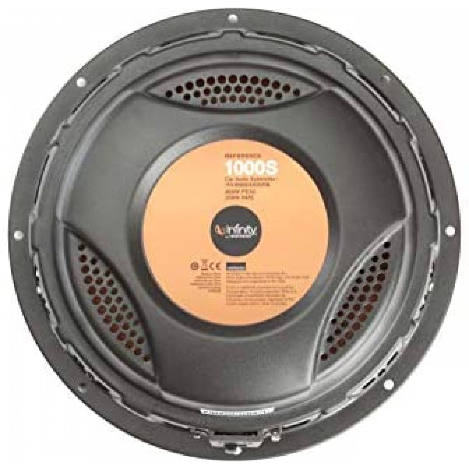 Subwoofer Infinity REF1000S 10" Auxiliar carro -Negro
