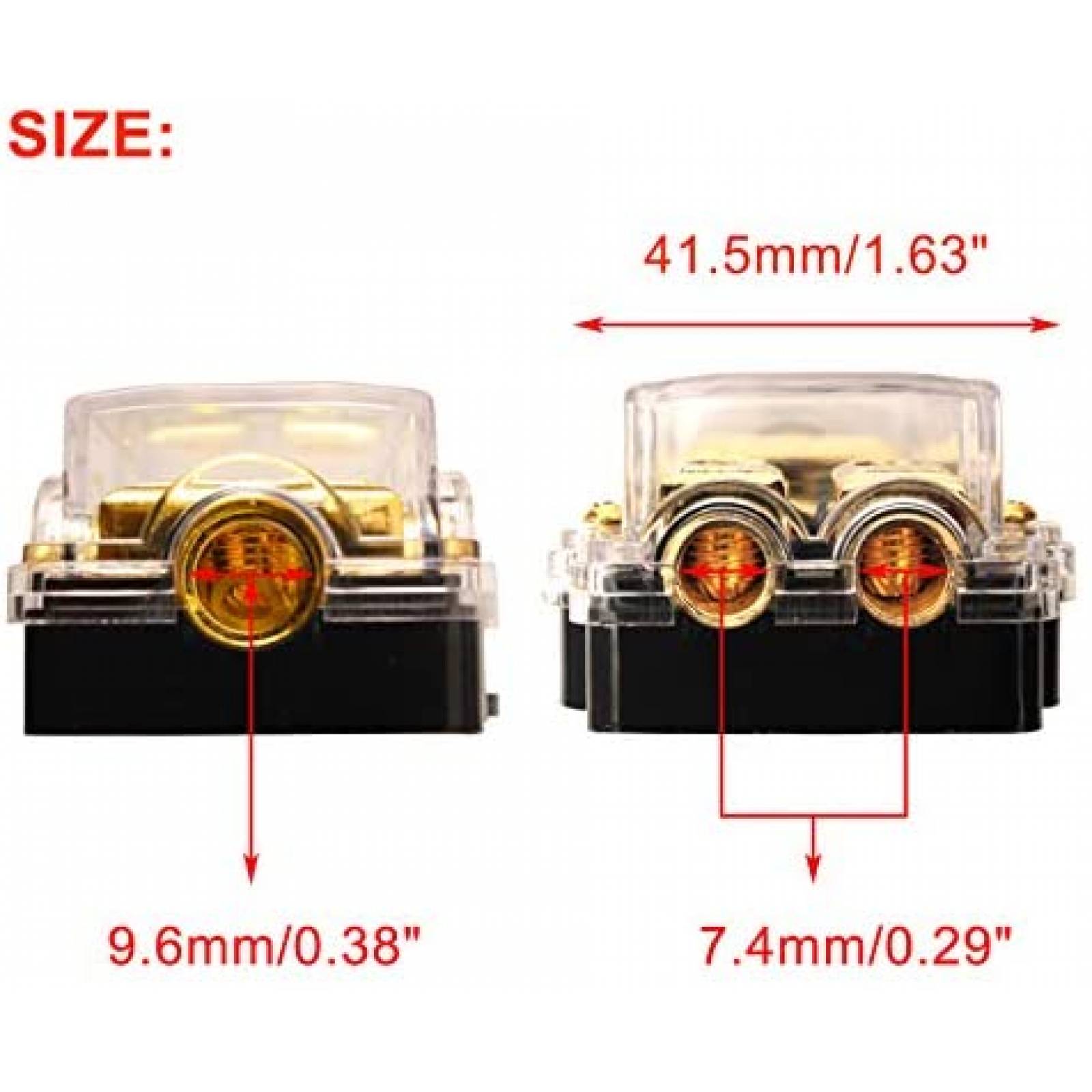 Fusible soporte JUNPIN HARDWARE Coche estereo audio en linea