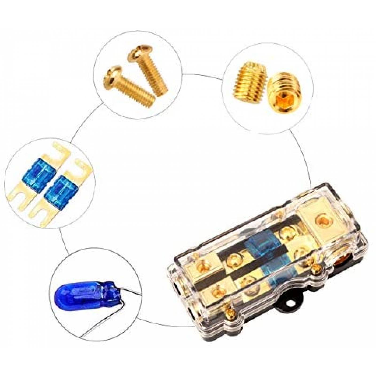 Fusible soporte JUNPIN HARDWARE Coche estereo audio en linea