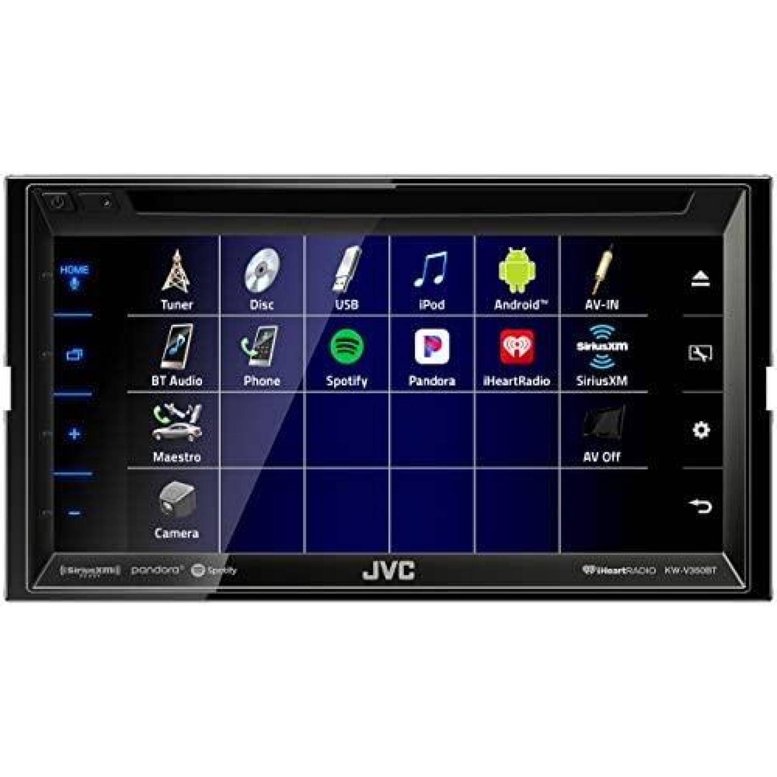 Estereo JVC KW-V350BT 6.2'' Tactil para DVD de Auto