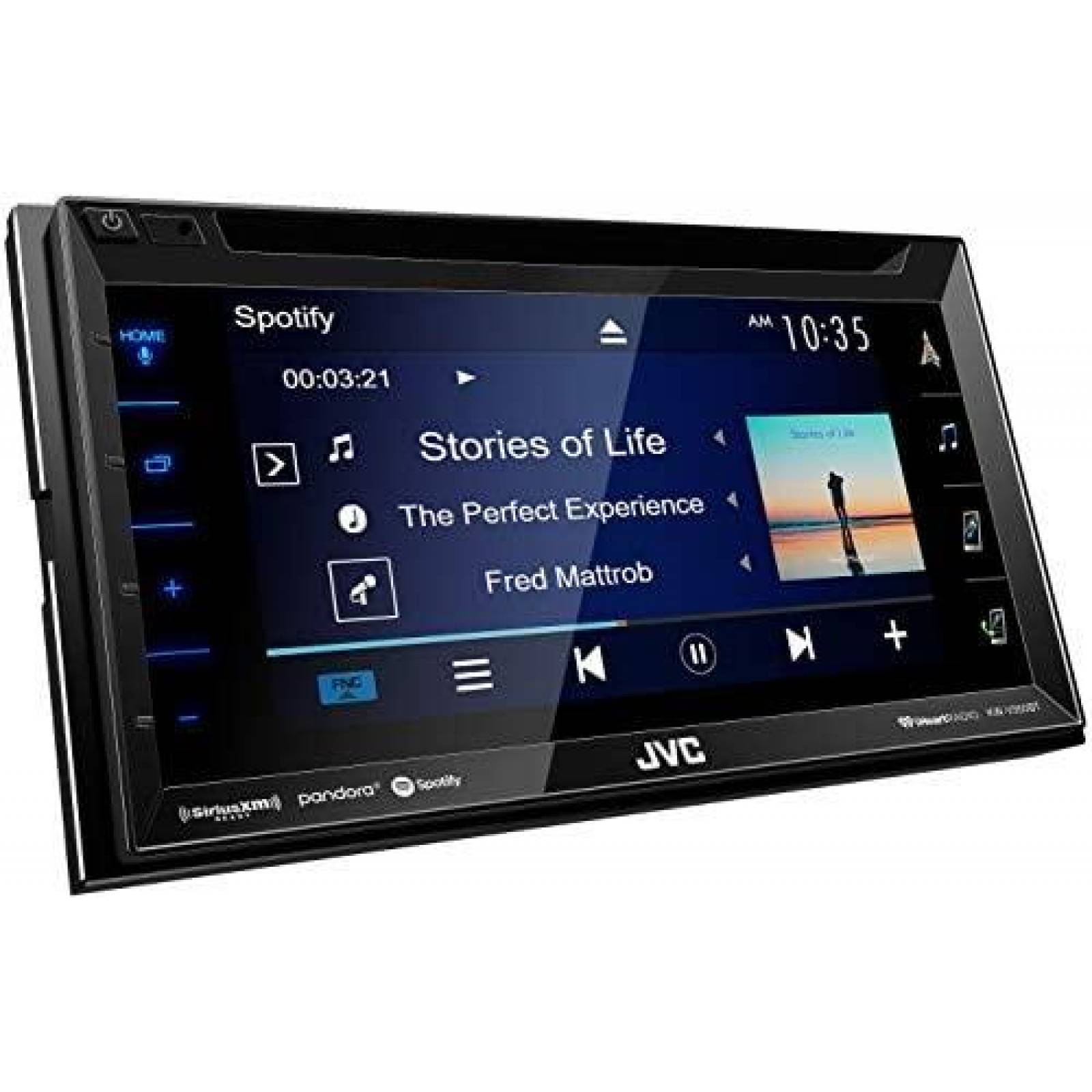 Estereo JVC KW-V350BT 6.2'' Tactil para DVD de Auto