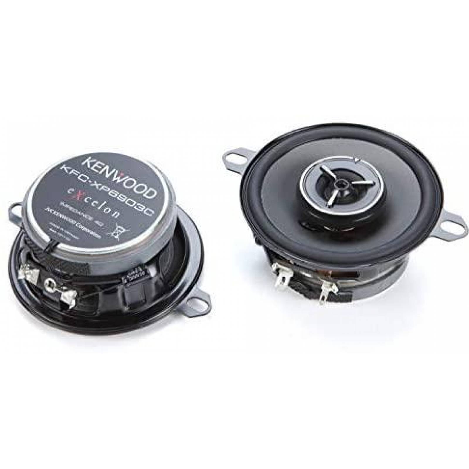 2 Bocinas Kenwood 300 Watts para Automovil 4 Ohms -Negro