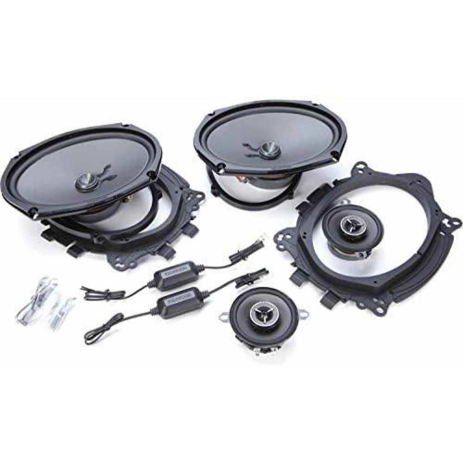 2 Bocinas Kenwood 300 Watts para Automovil 4 Ohms -Negro