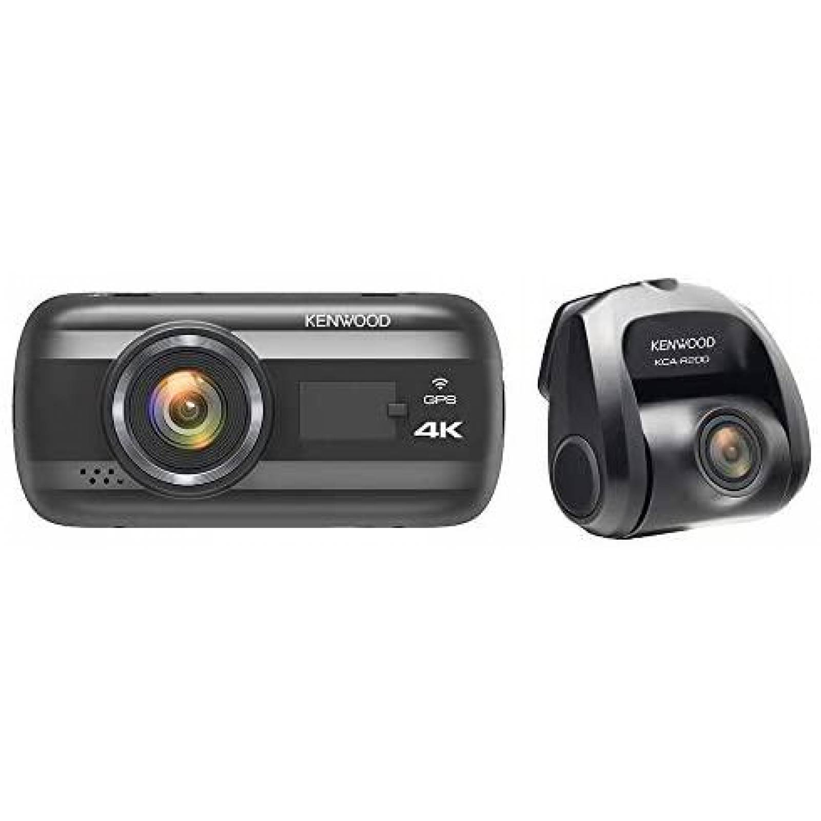 Camara Kenwood DRV-A601WDP 4K Ultra HD 3.0" LCD -Gris