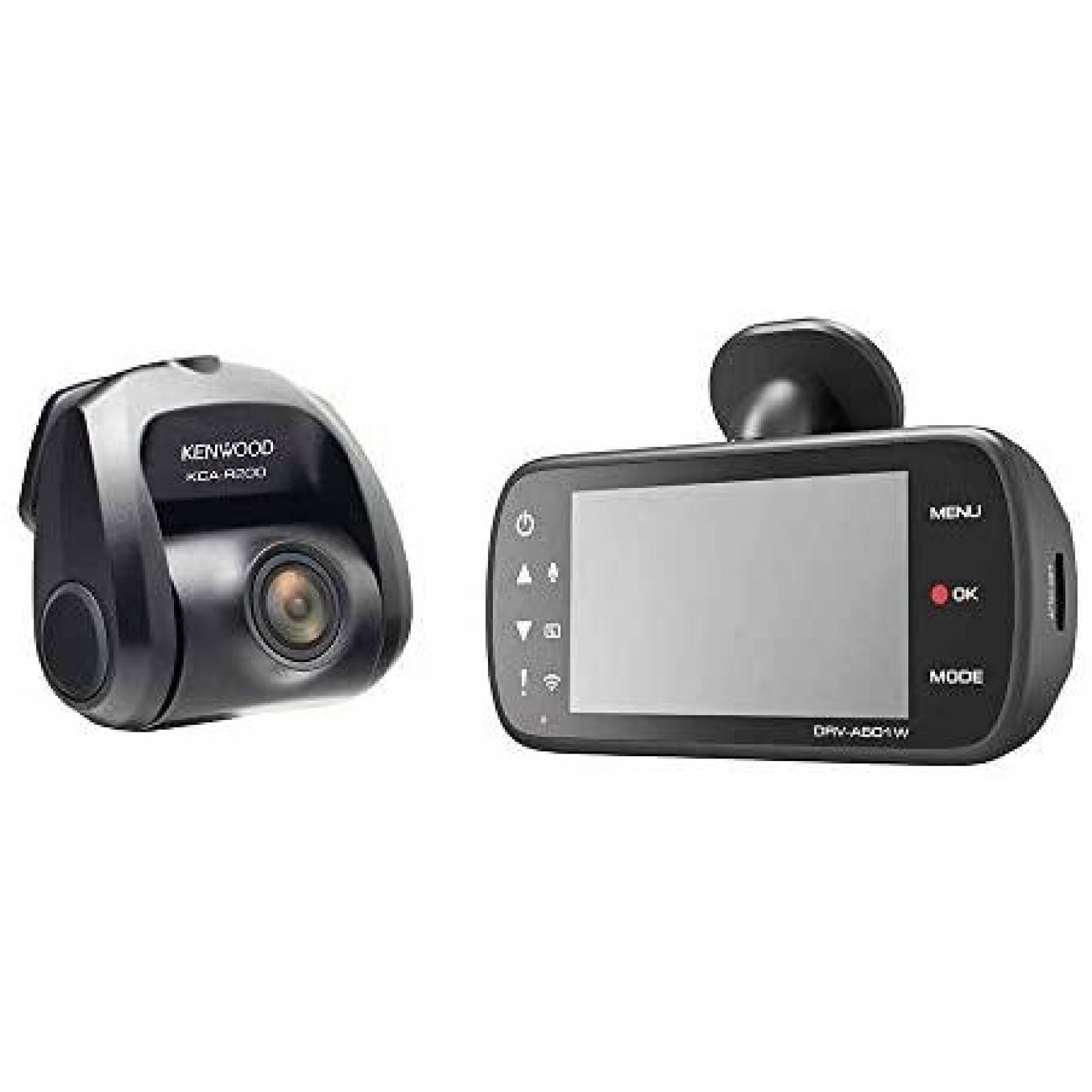 Camara Kenwood DRV-A601WDP 4K Ultra HD 3.0" LCD -Gris