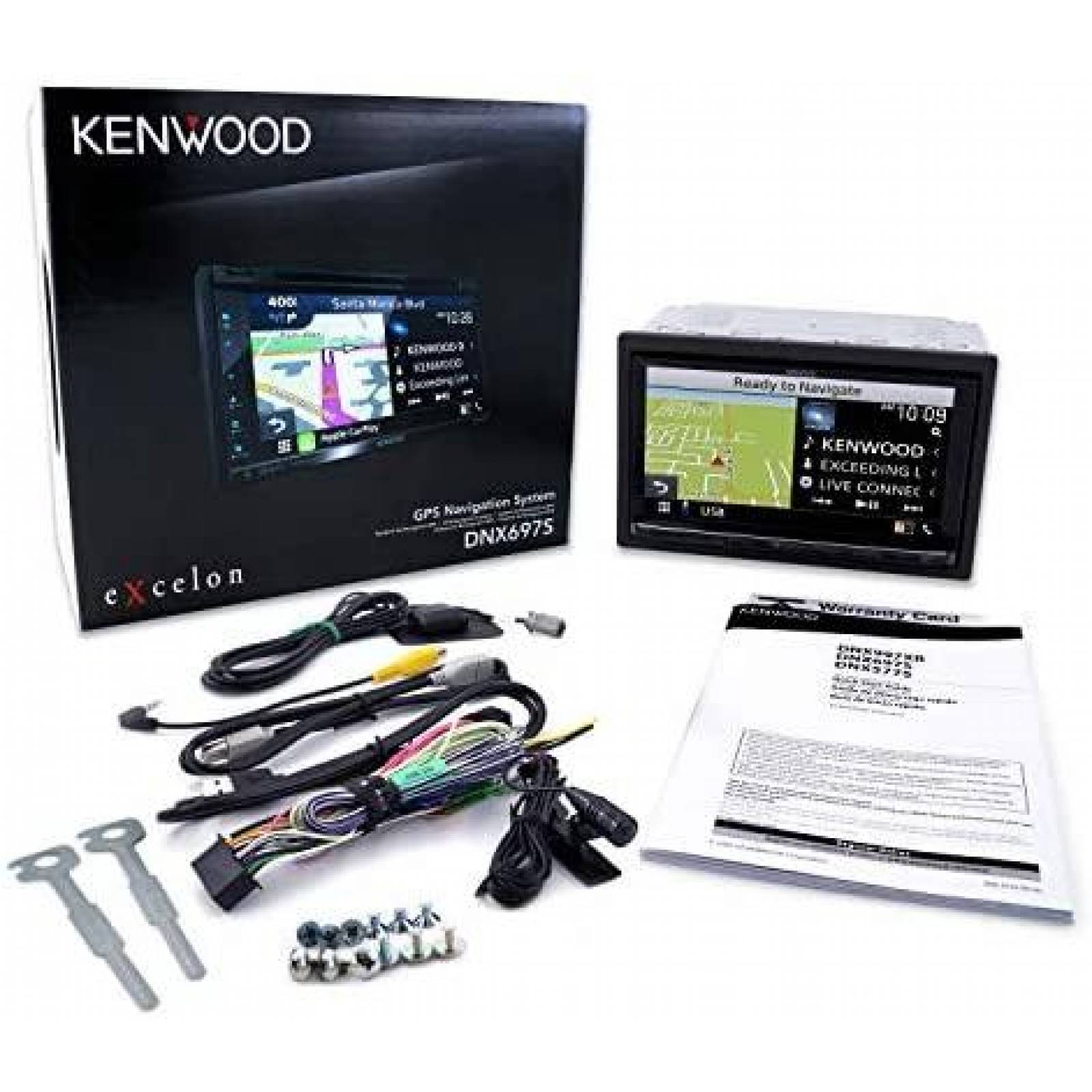 Panel Tactil Kenwood Excelon DNX697S 6.8'' DVD HD Bluetooth