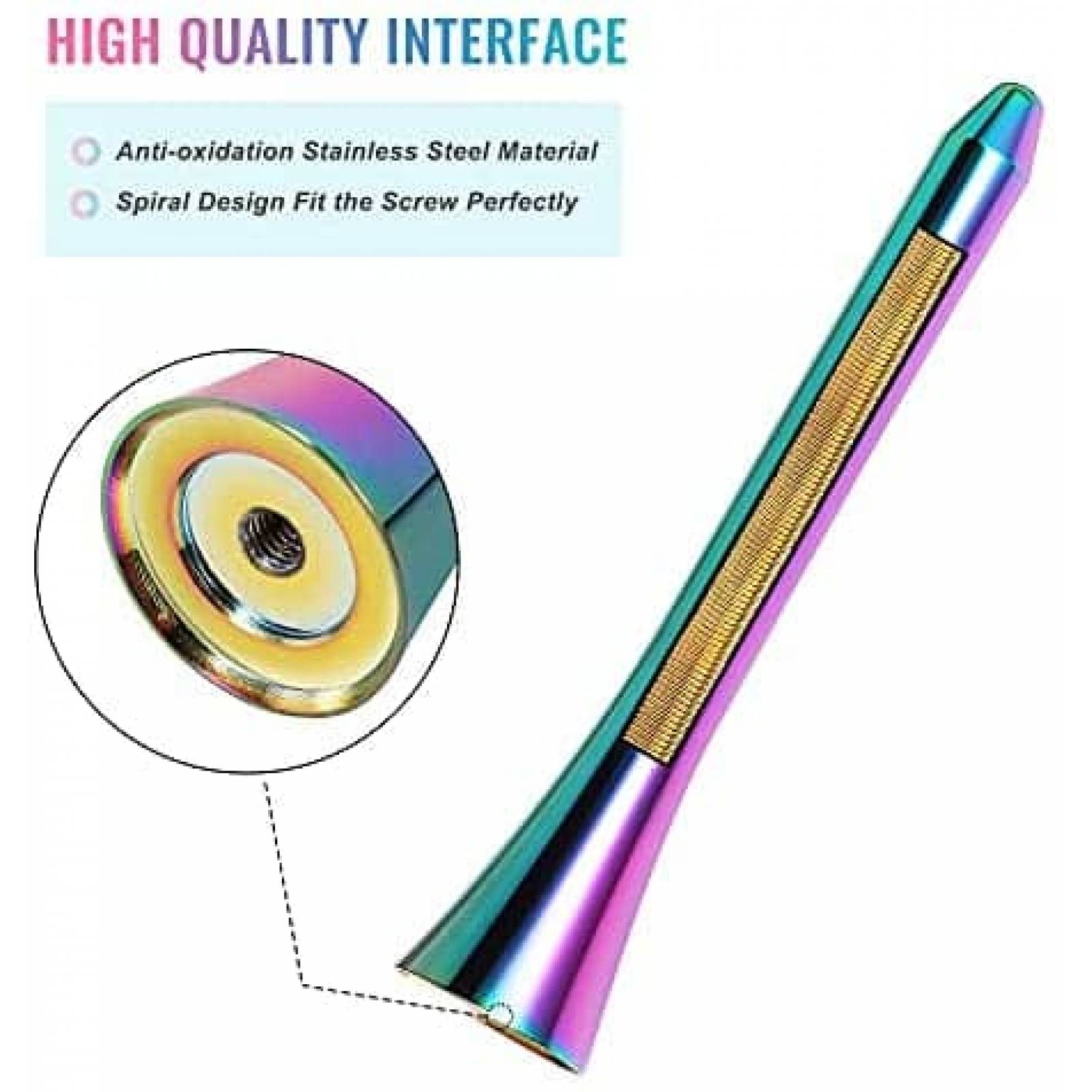 ANTENNE Court Compatible Avec Ford Mustang Livraison Rapide | Stubby ANTENNE Dab+ PRÊT