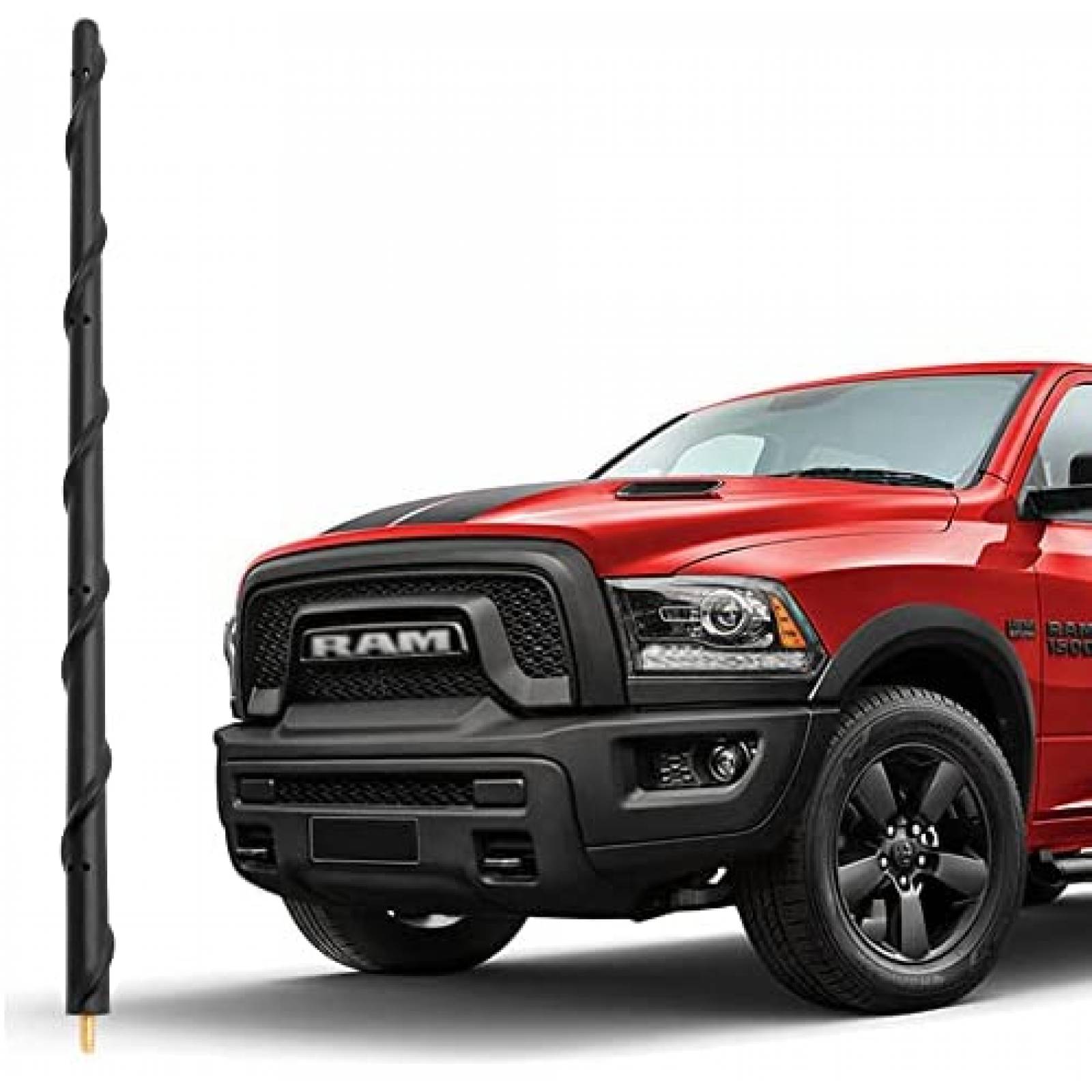 Antena de Radio KSaAuto para Dodge Ram 1500 13'' -Negro