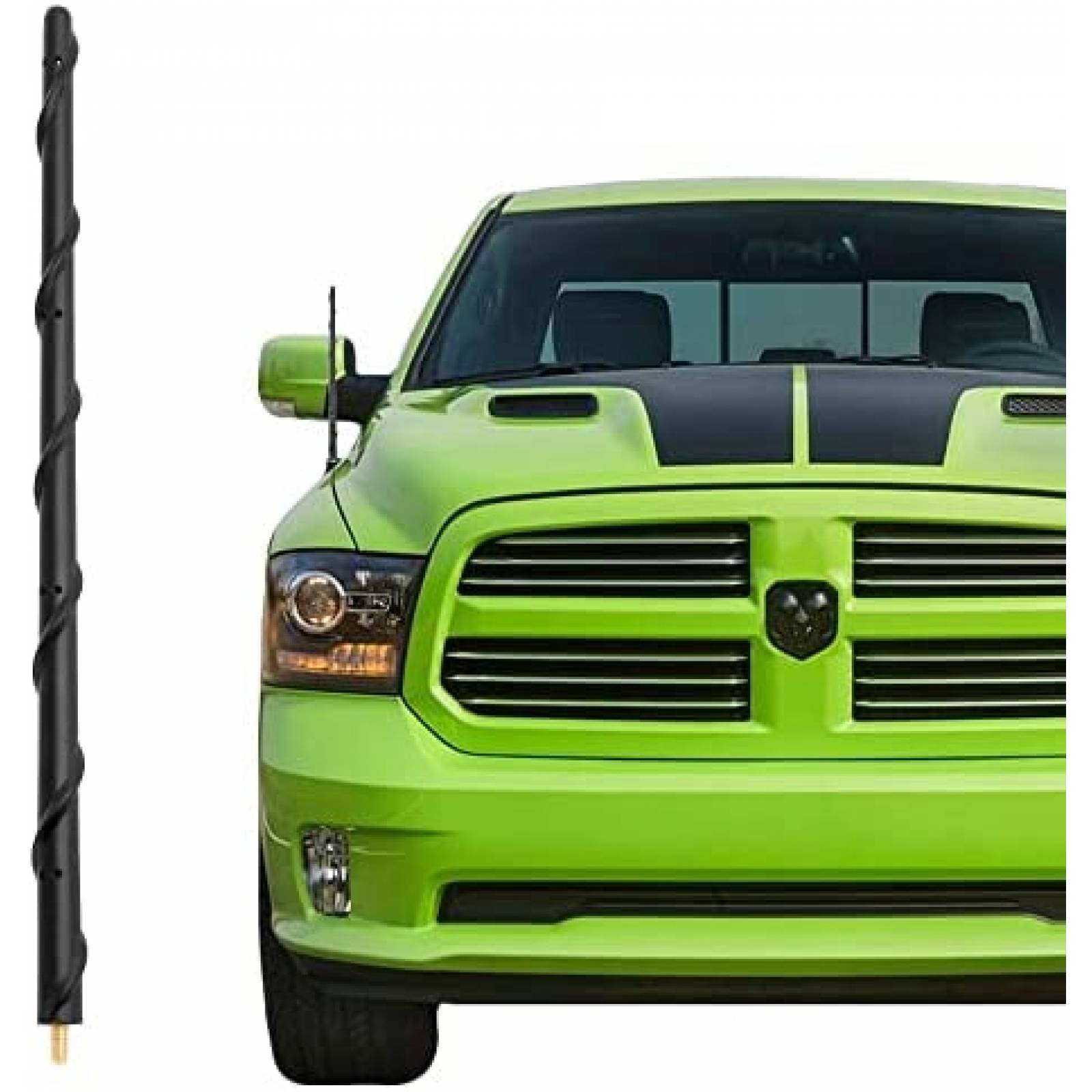 Antena de Radio KSaAuto para Dodge Ram 1500 13'' -Negro