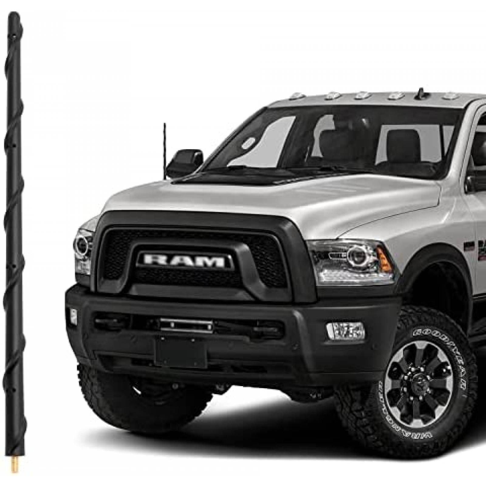 Antena de Radio KSaAuto para Dodge Ram 1500 13'' -Negro