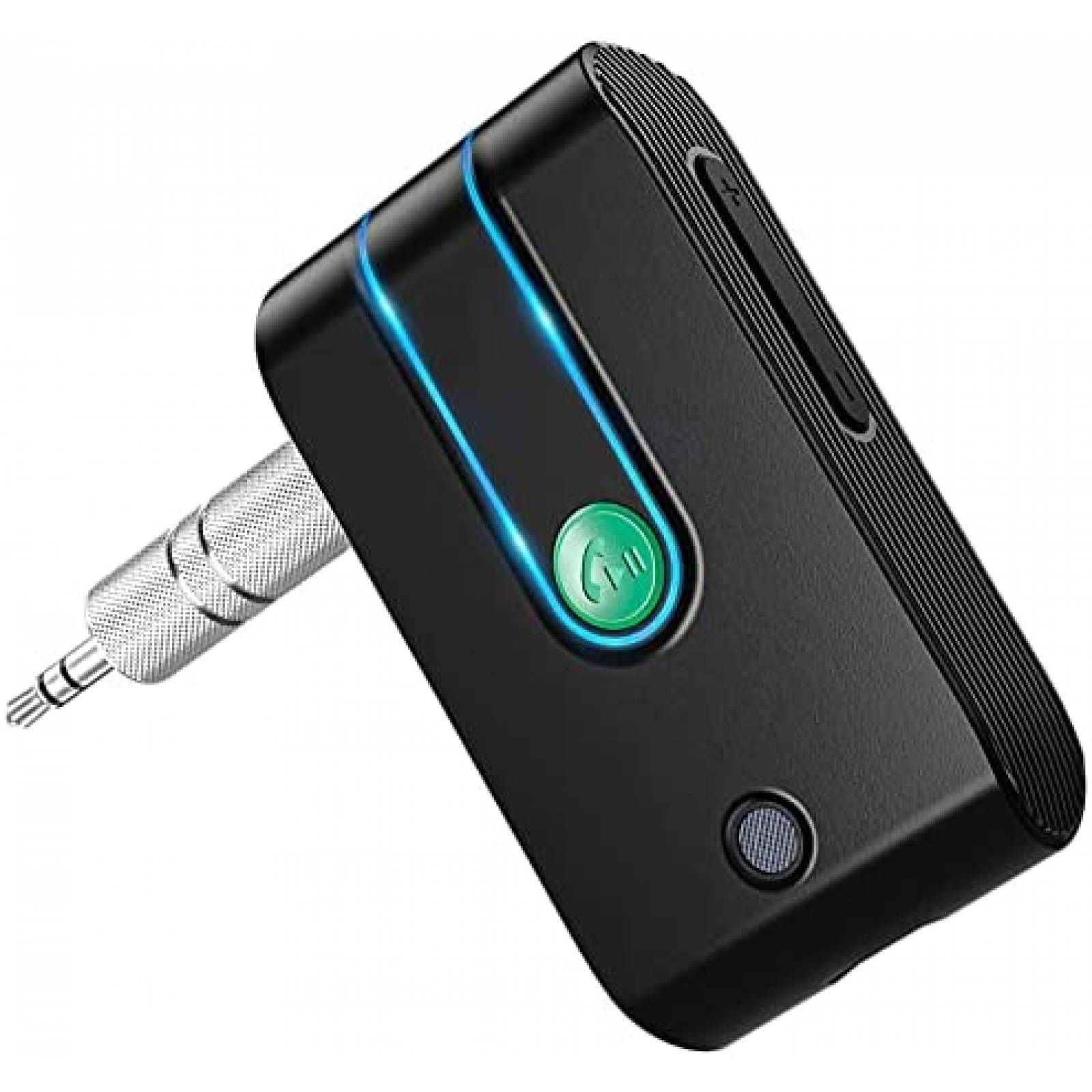 Adaptador Bluetooth para Coche LENCENT Adaptador AUX -Negro