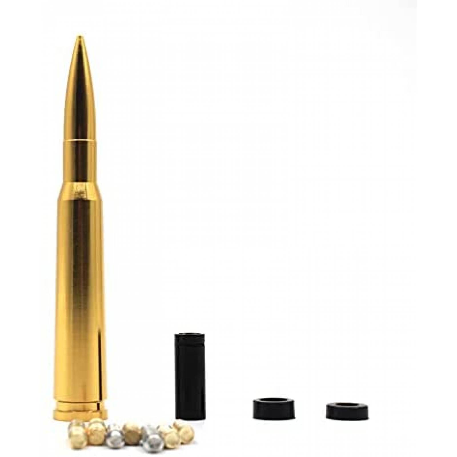 Antena para Auto MAOERYAN 5.5" Forma de Bala -Dorado