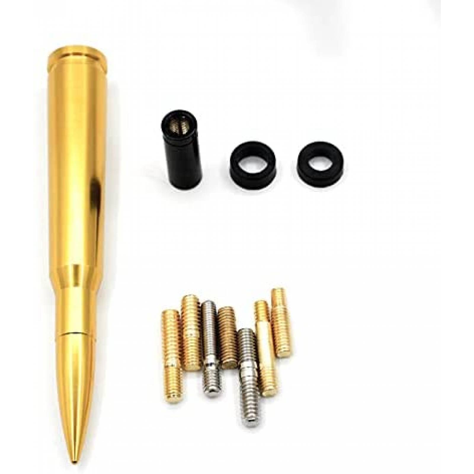 Antena para Auto MAOERYAN 5.5" Forma de Bala -Dorado