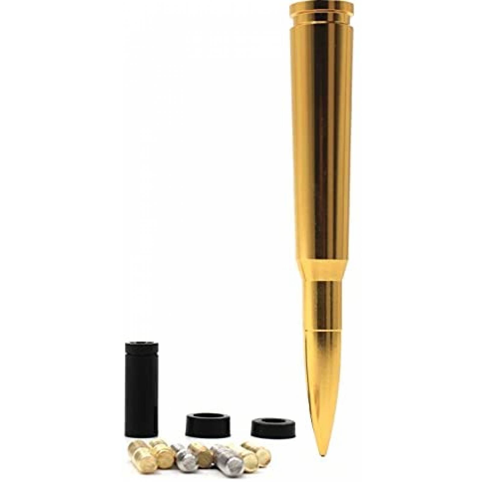 Antena para Auto MAOERYAN 5.5" Forma de Bala -Dorado