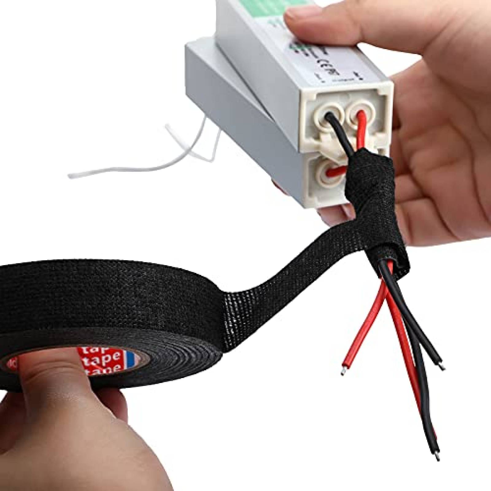 Cinta seguro Outus 2 rollos Automovil Adhesivo -Negro