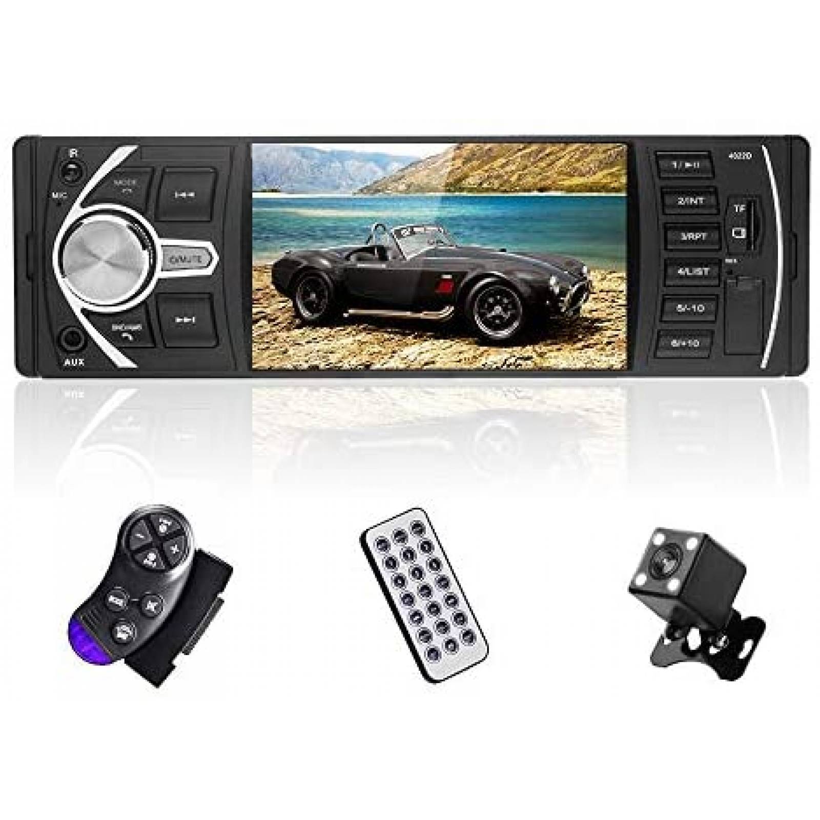 Kit Radio para Auto Rimoody c/Pantalla 4.1" y Camara Trasera
