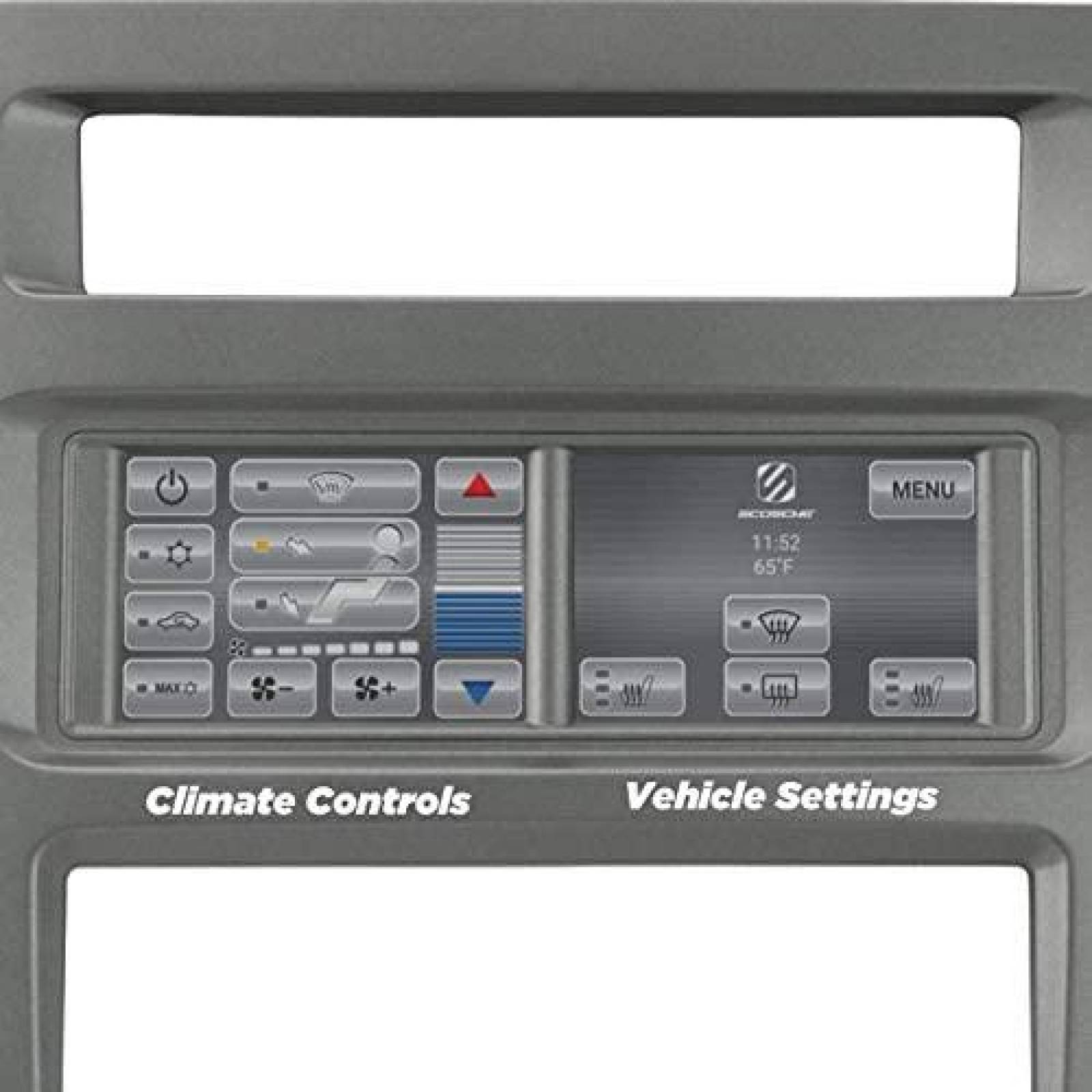 Kit para Pantalla Tactil SCOSCHE ITCFD01B para Mustang -Gris