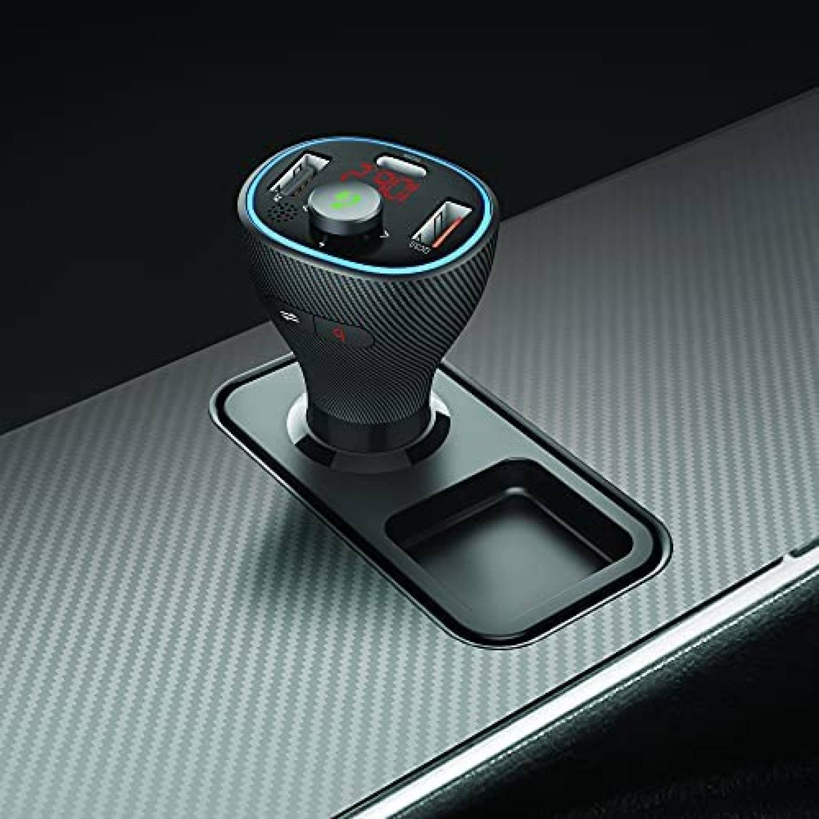 Transmisor Xtreme Digital Lifestyle FM Bluetooth -Negro