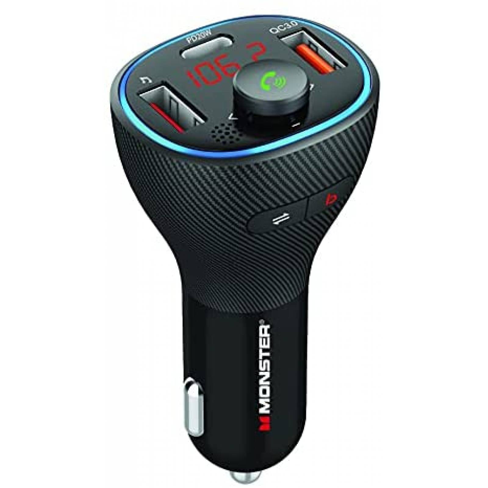 Transmisor Xtreme Digital Lifestyle FM Bluetooth -Negro