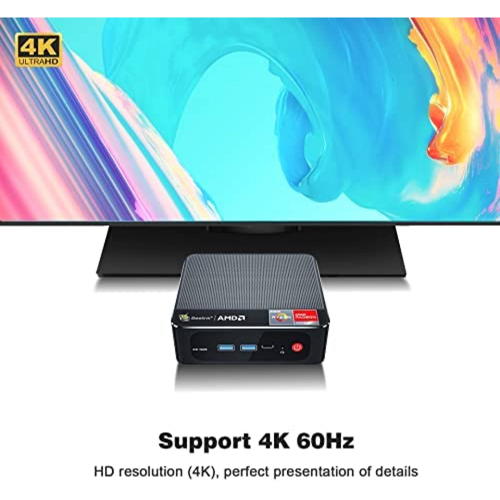 Mini PC Beelink SER3 Versatile Win 10 Pro AMD Ryzen 7 8+256G